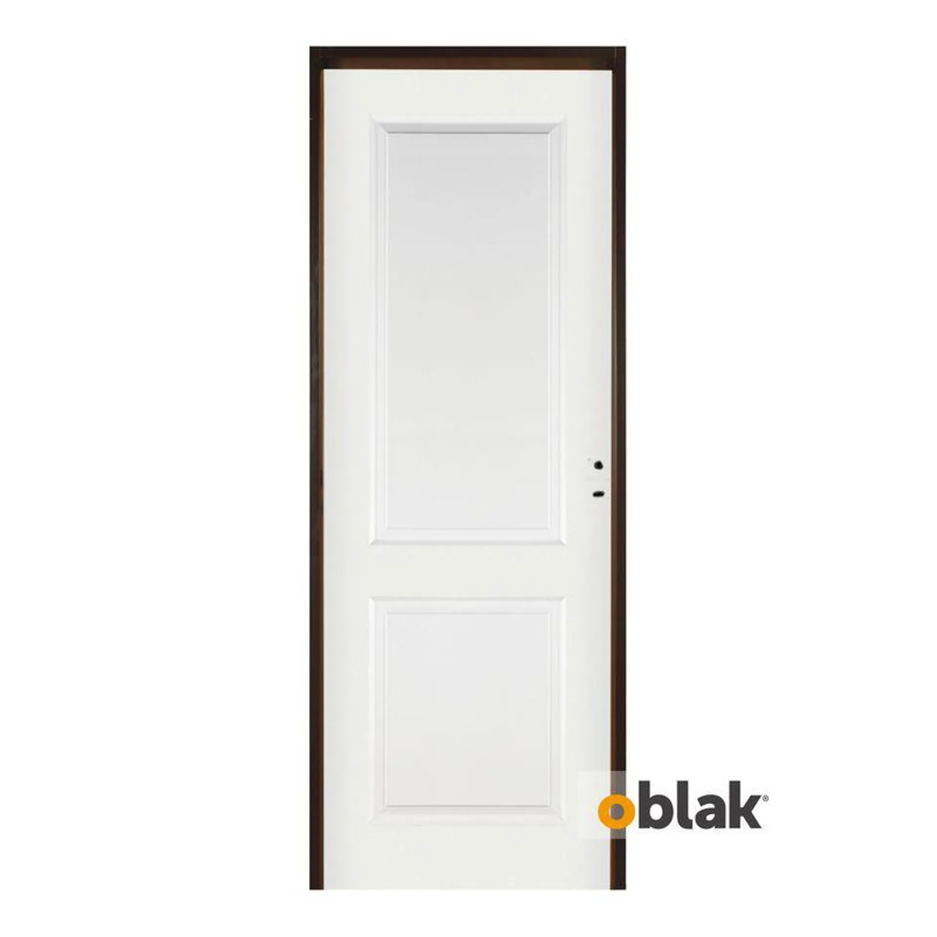 Puerta Oblak Placa Camden 2 Tableros Rec Mch Izquierda 200X80 Cm