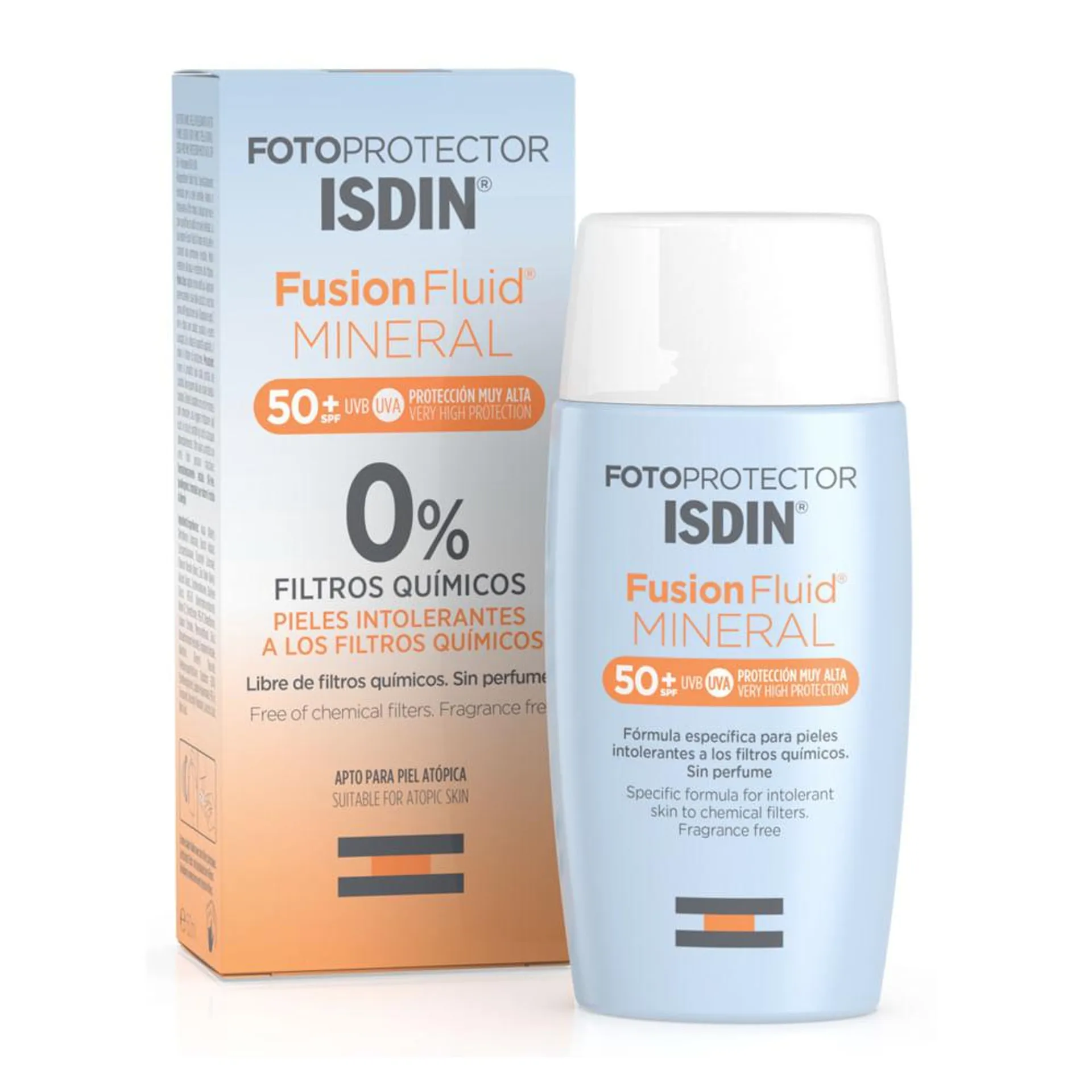 Fluido Isdin Fotoprotector Mineral FPS 50+ x 50 ml