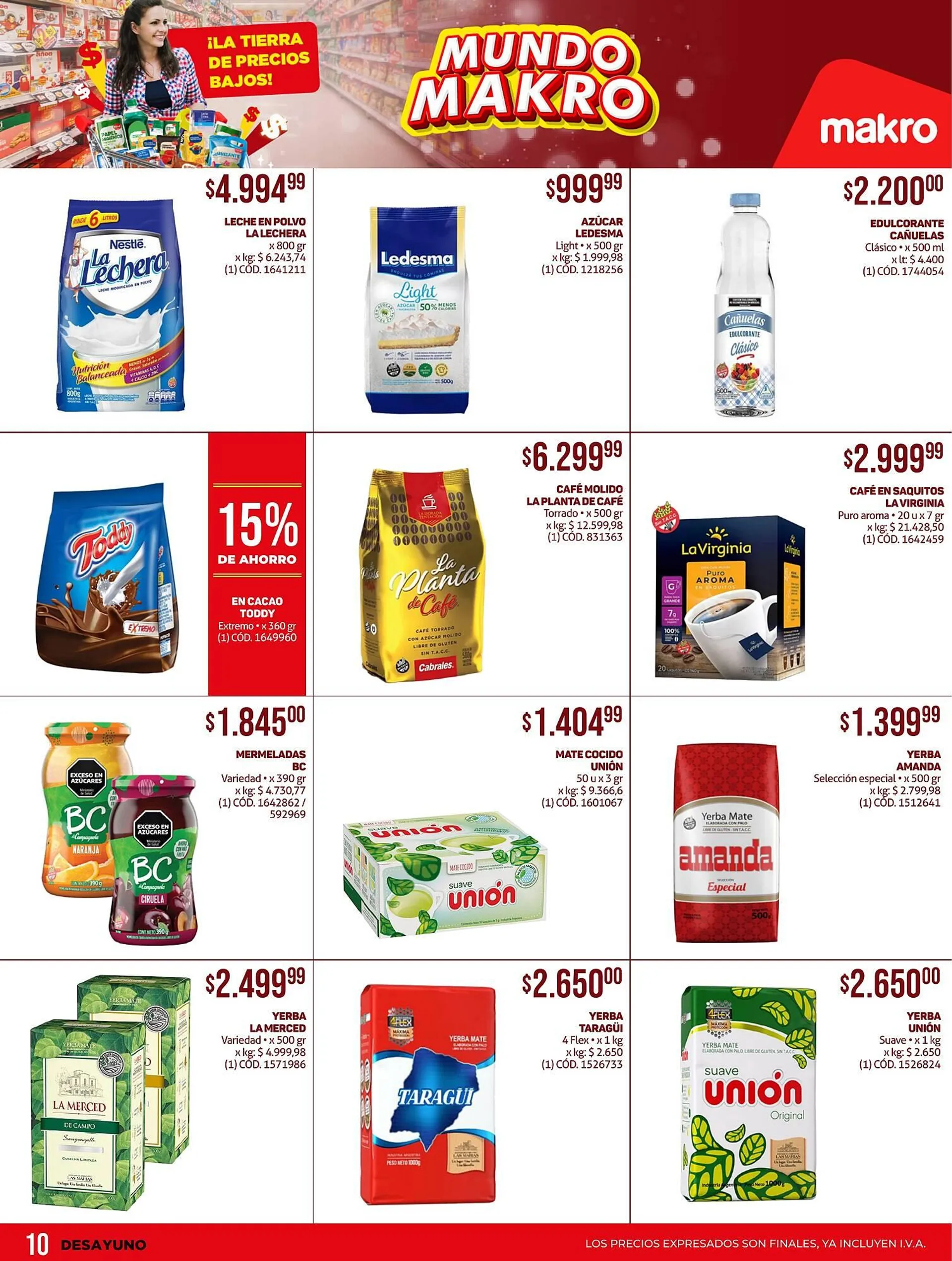 Ofertas de Catálogo Makro 18 de abril al 24 de abril 2024 - Página 10 del catálogo