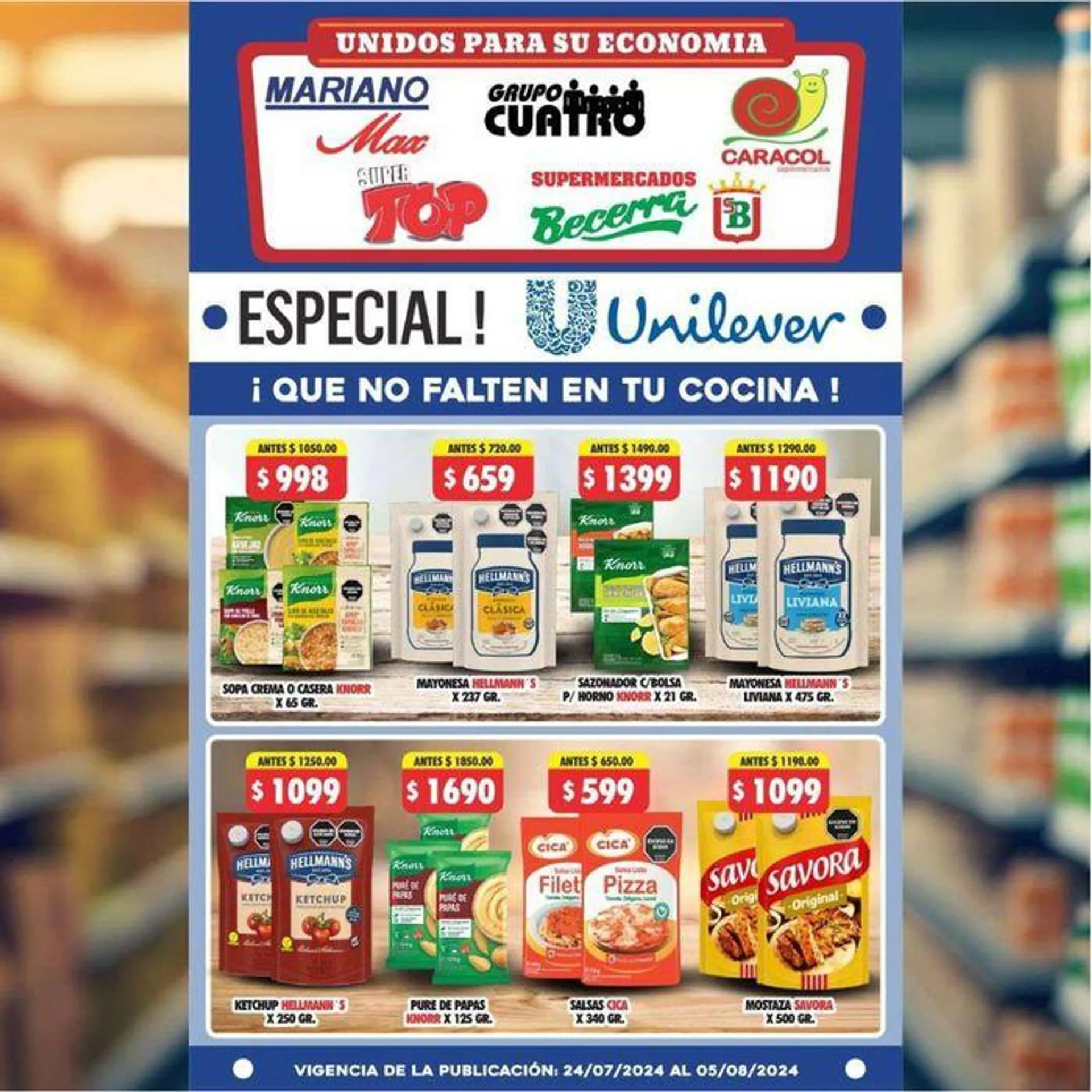 Especial Unilever Supermercados Caracol - 1