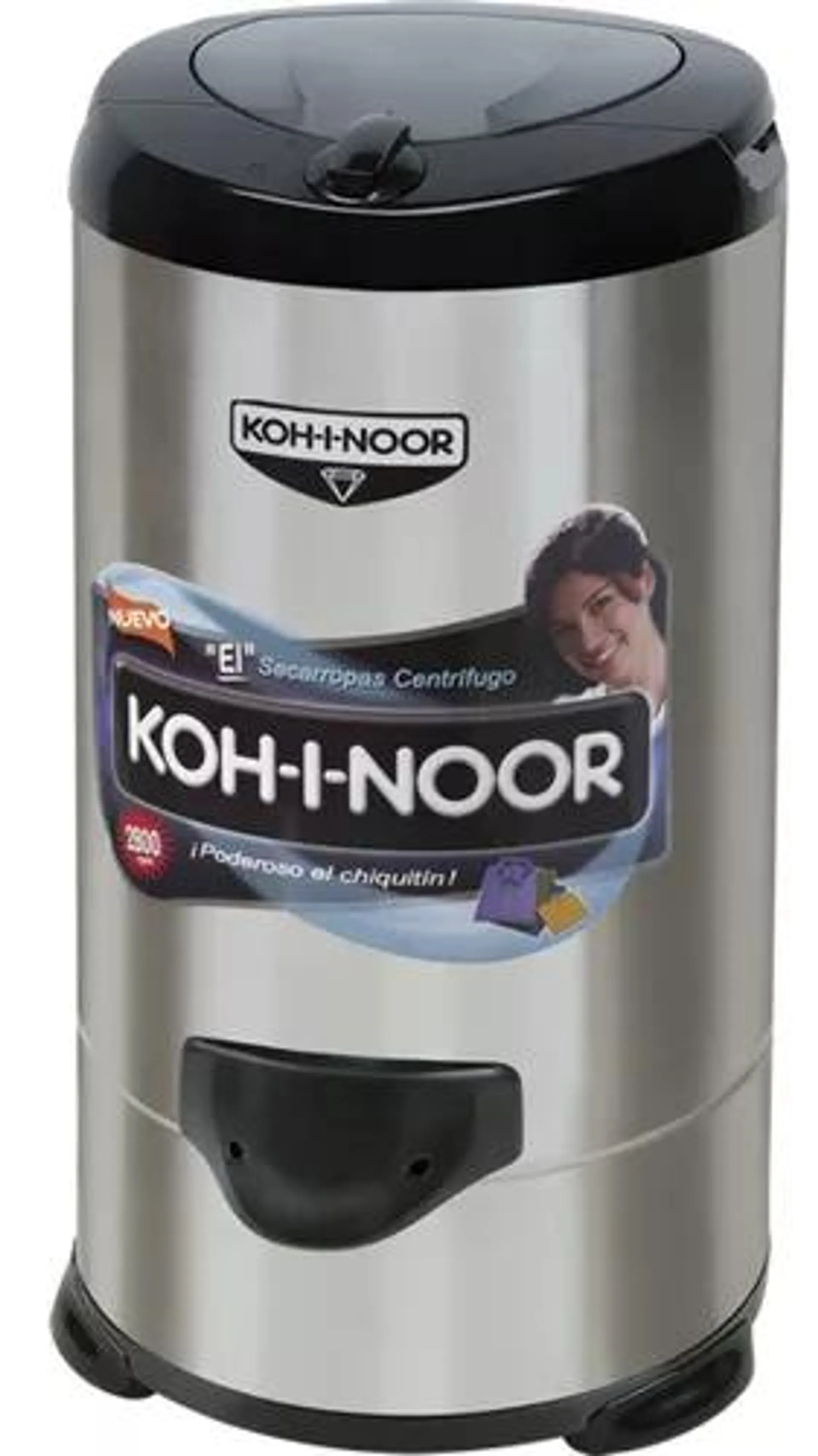 Secarropas Centrifugo Kohinoor A655 - 5,5 Kg - Acero Inox