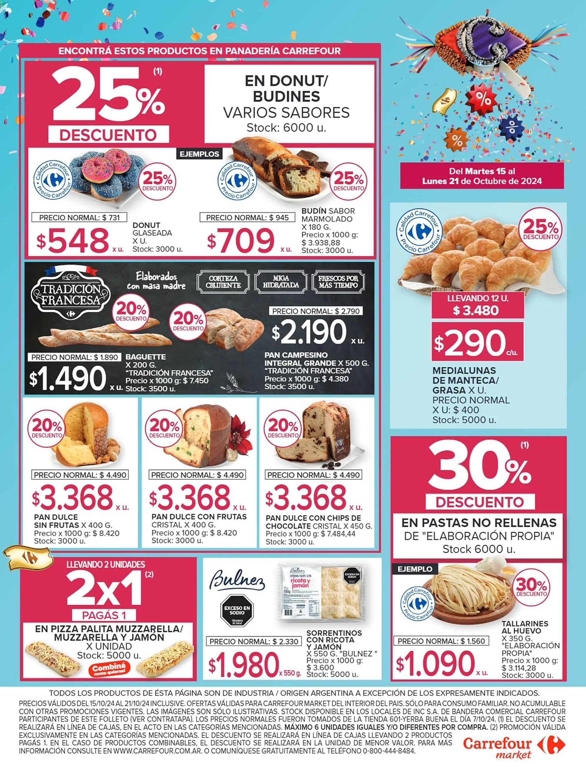 Ofertas de Catálogo Carrefour Market 15 de octubre al 21 de octubre 2024 - Página 15 del catálogo