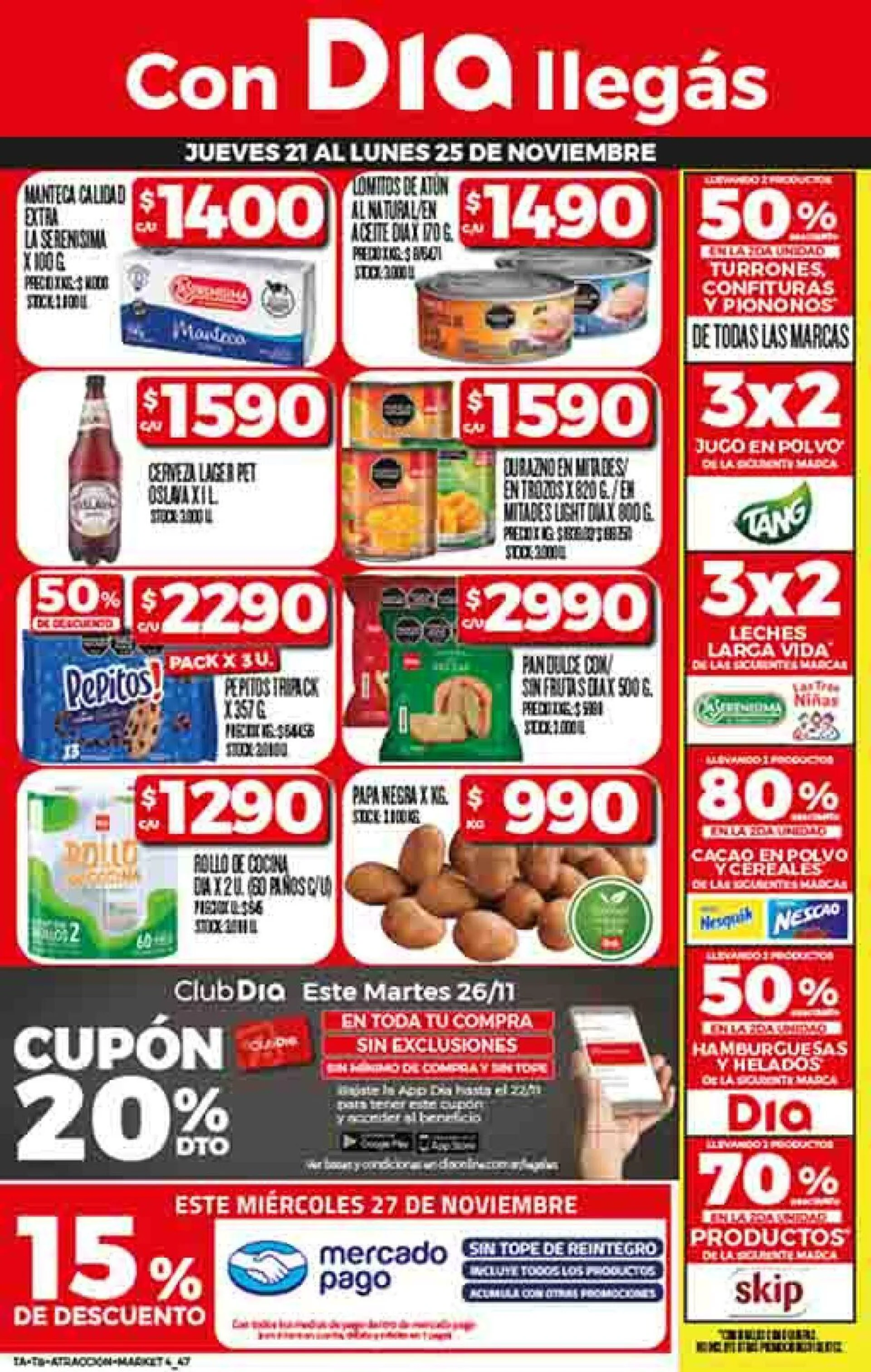 Ofertas de Dia 21 de noviembre al 8 de diciembre 2024 - Página 1 del catálogo