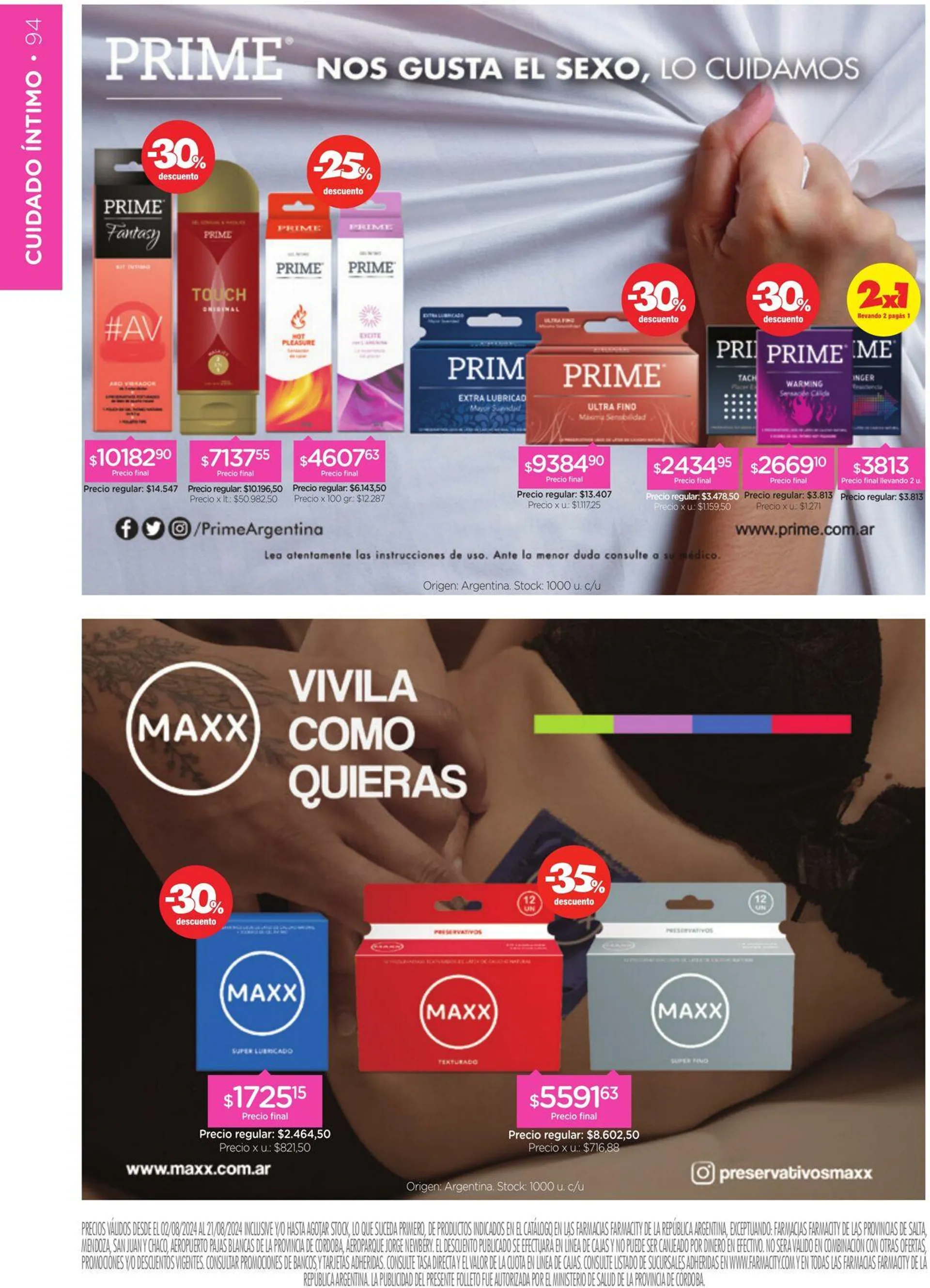 Ofertas de Farmacity 1 de agosto al 31 de agosto 2024 - Página 94 del catálogo