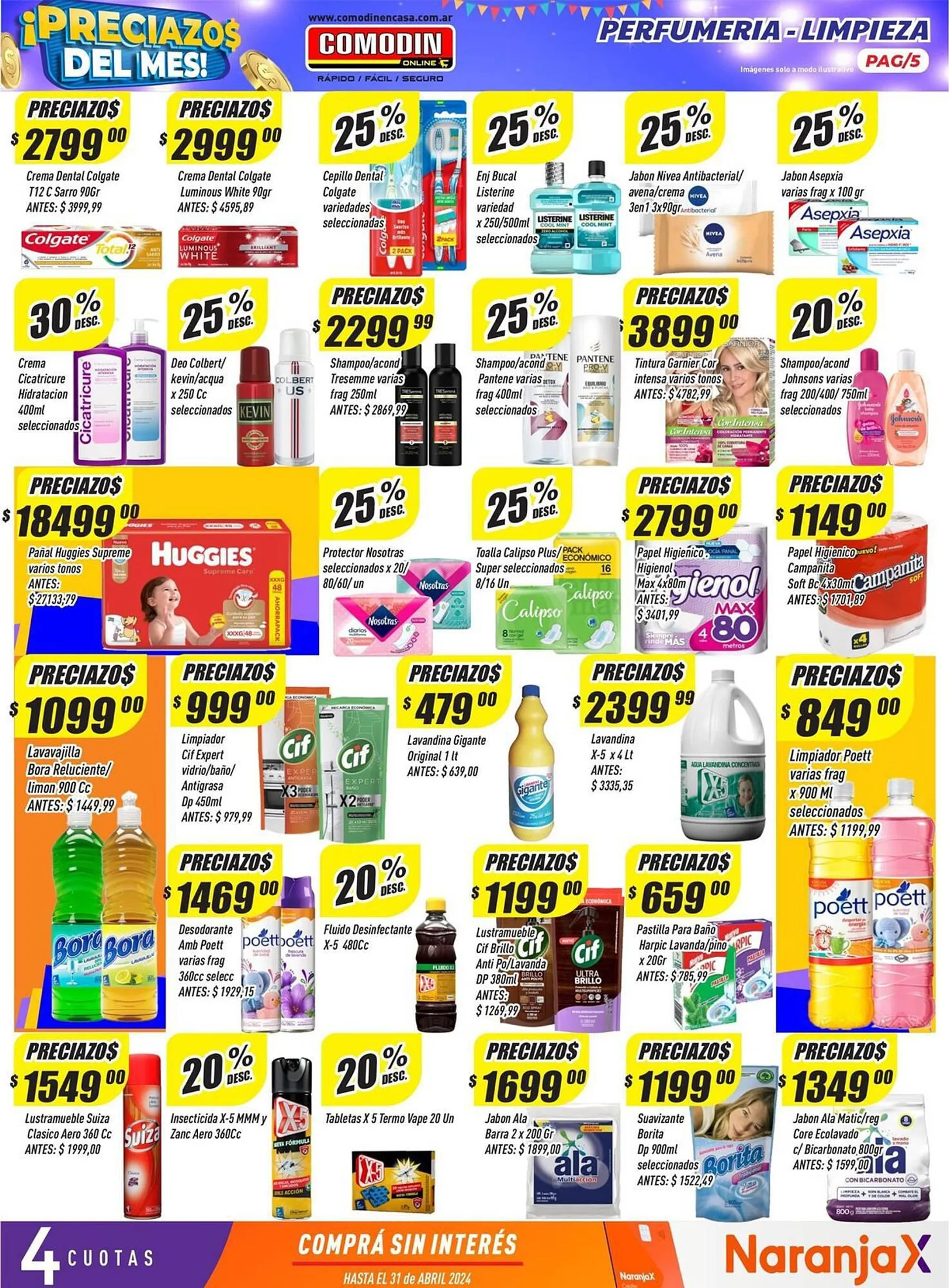 Ofertas de Catálogo Supermercados Comodin 27 de marzo al 31 de marzo 2024 - Página 5 del catálogo