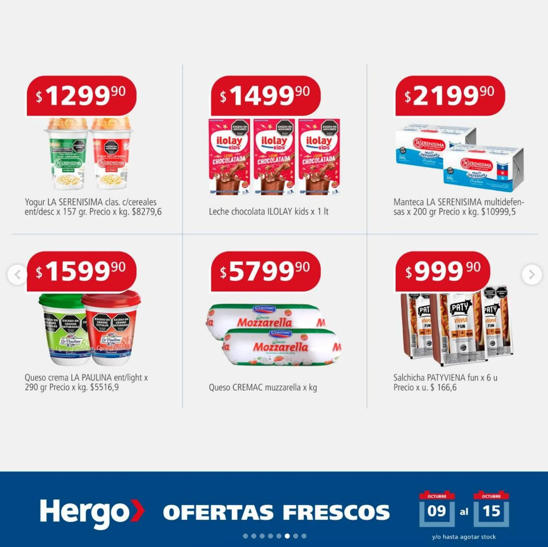 Ofertas de Catálogo Hergo 9 de octubre al 15 de octubre 2024 - Página 5 del catálogo