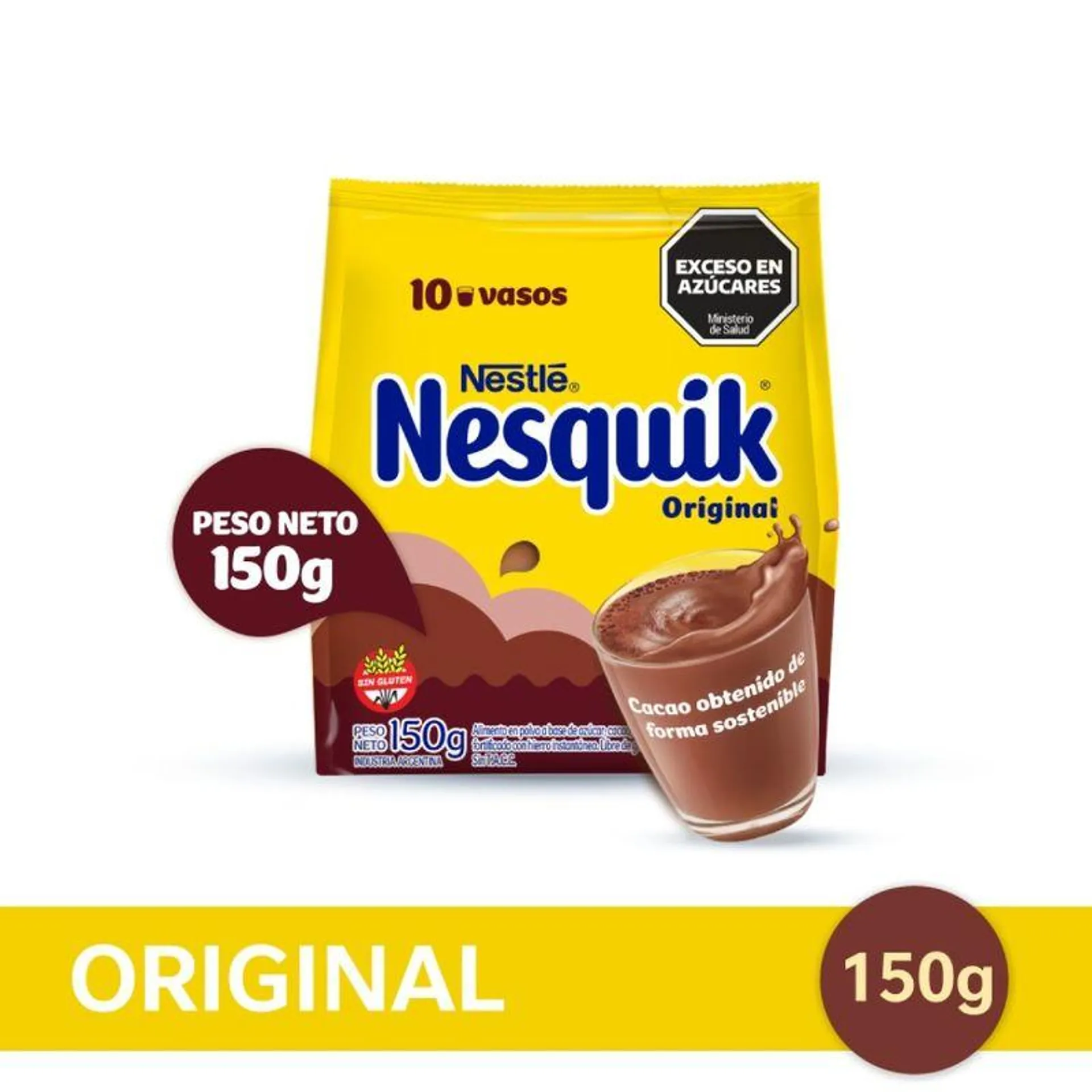 Original Cacao en Polvo Nesquik x 150 Gr.