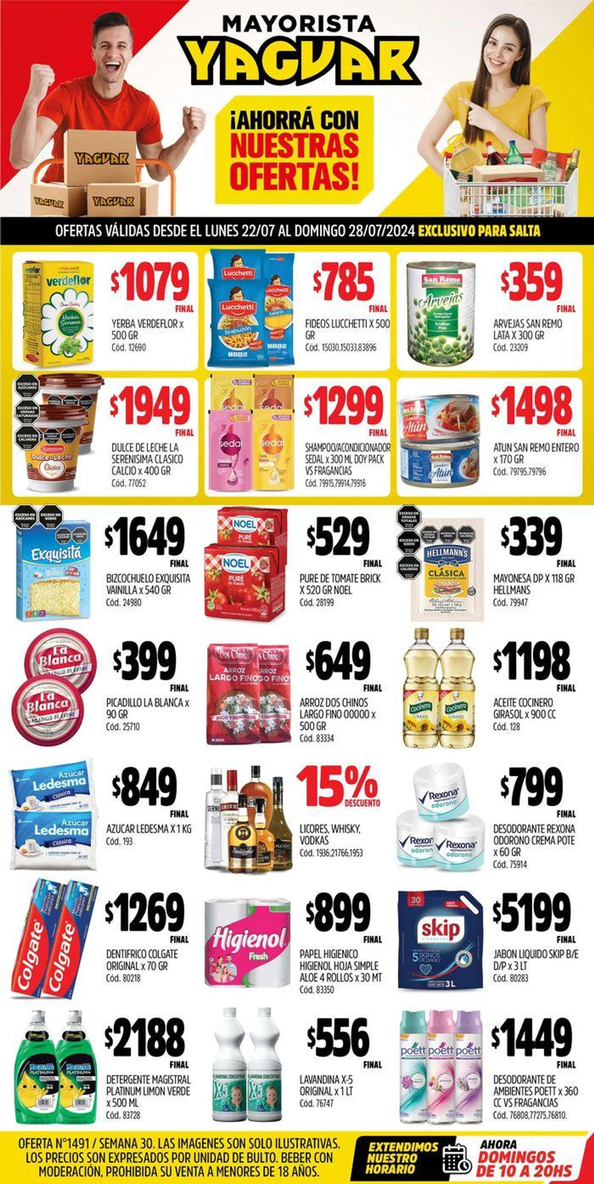 Catálogo Supermercados Yaguar Salta - 1
