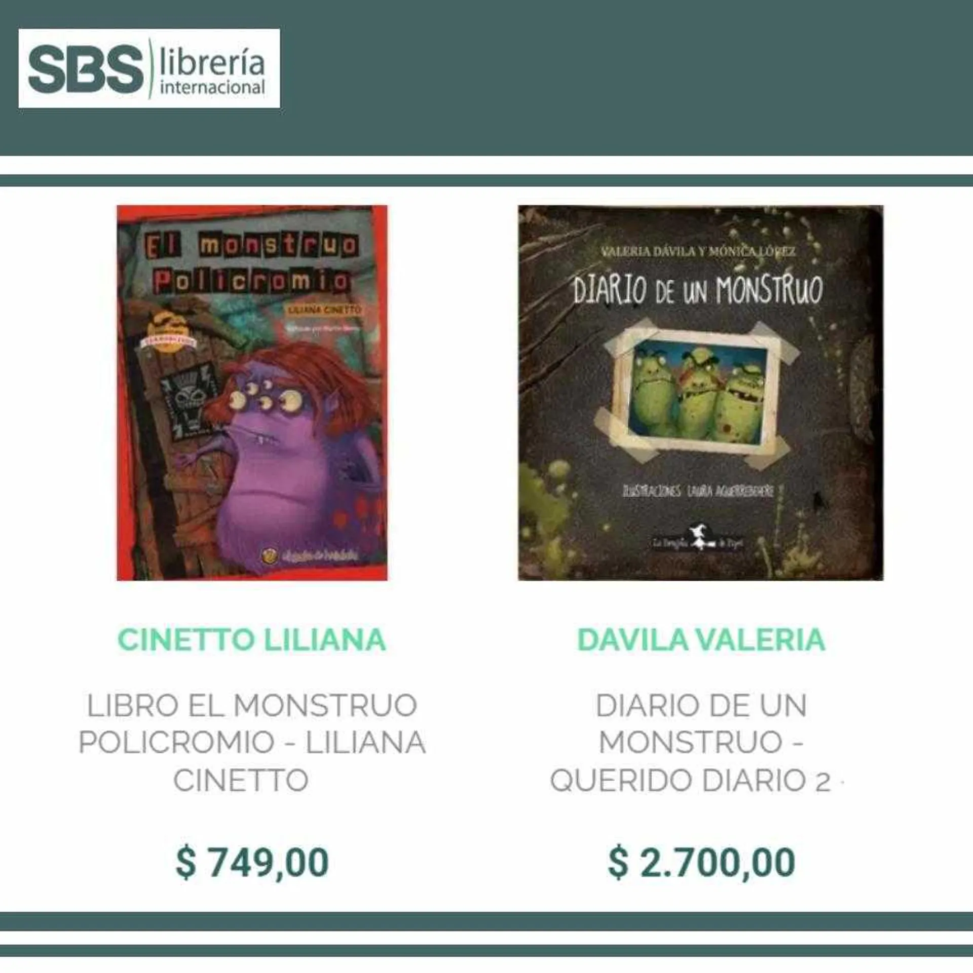 Catálogo Sbs Librería - 3