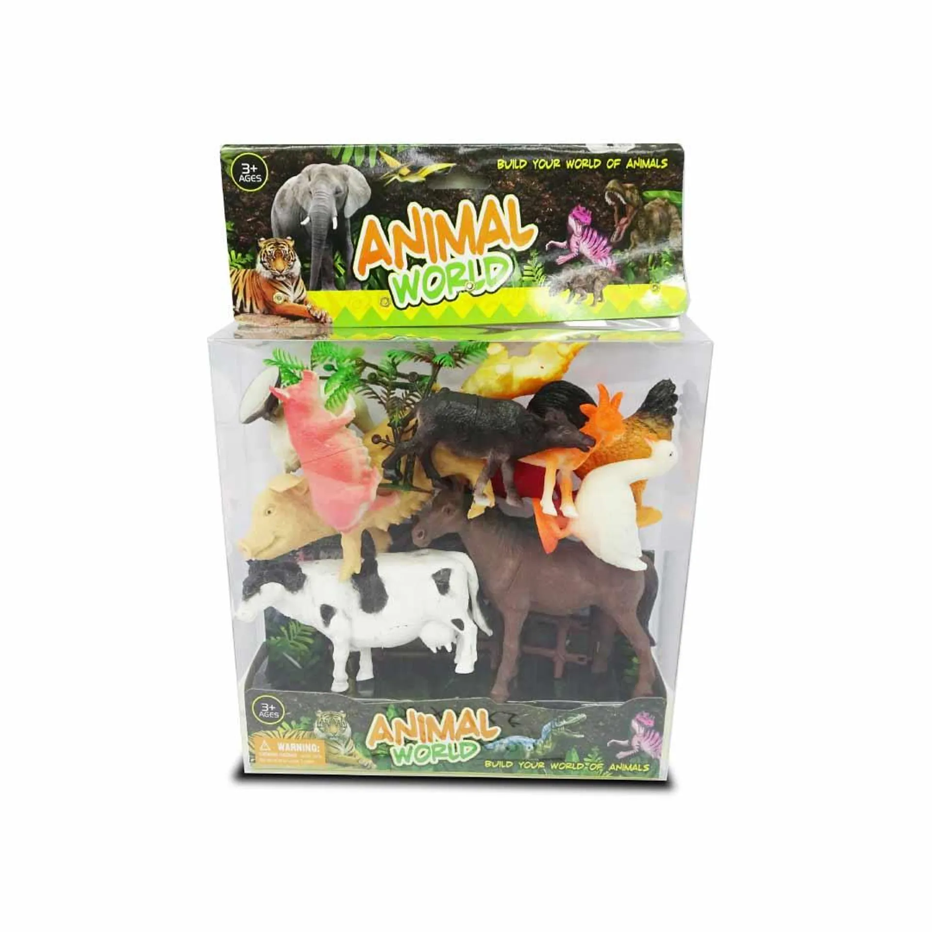 Animalitos De La Granja En Blister