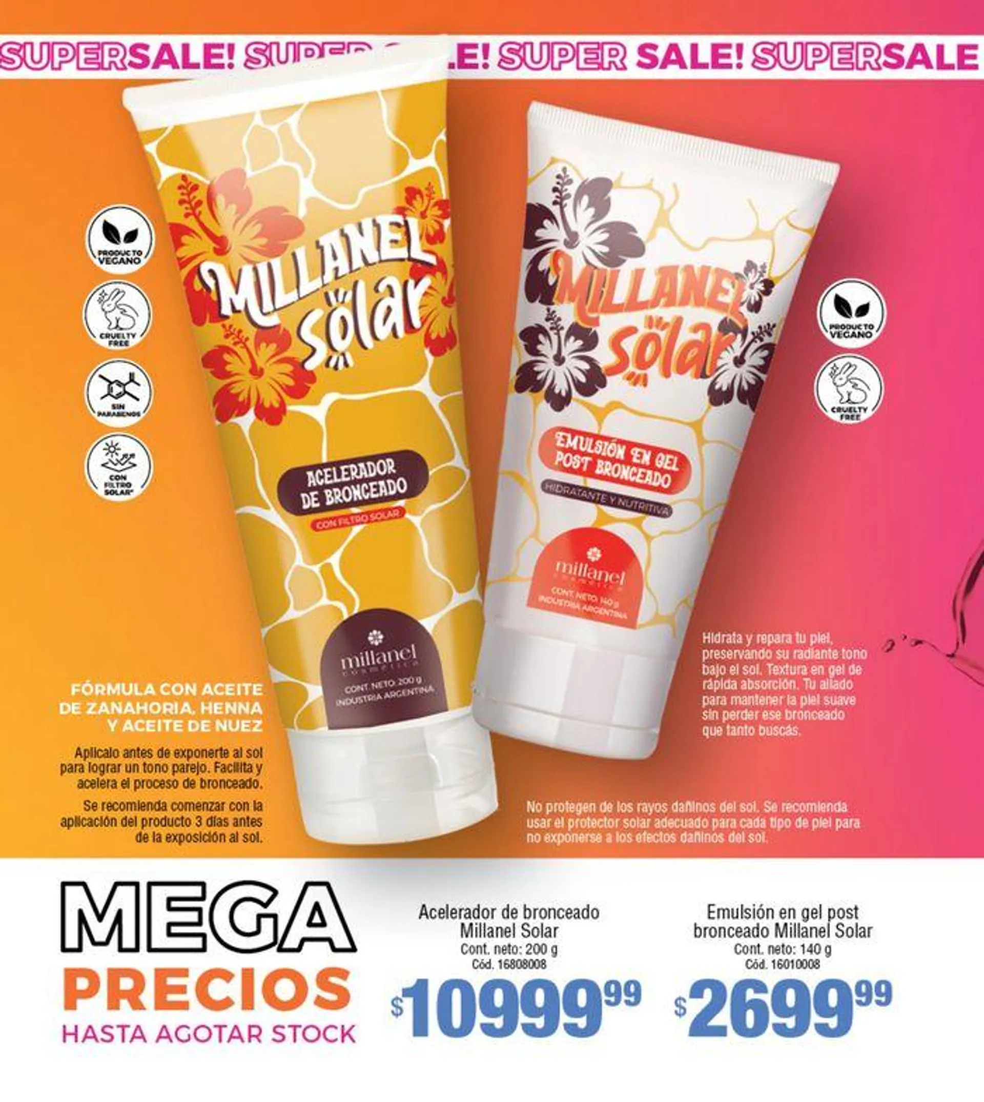 Ofertas de Catálogo Millanel Cosmética 26 de agosto al 22 de septiembre 2024 - Página 7 del catálogo