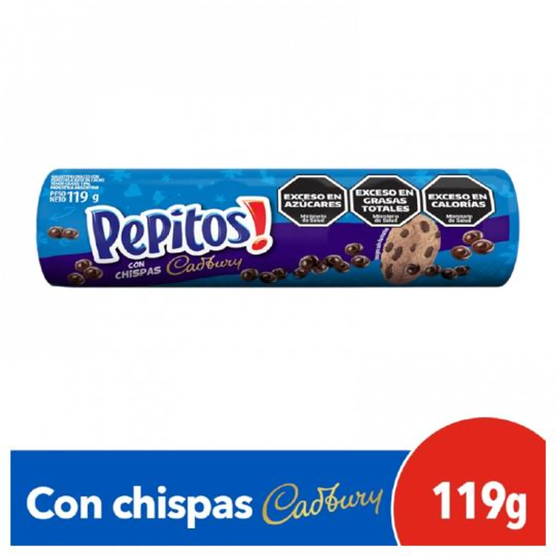 GALLETAS DULCES PEPITOS REG SINGLE 23 119 GRS