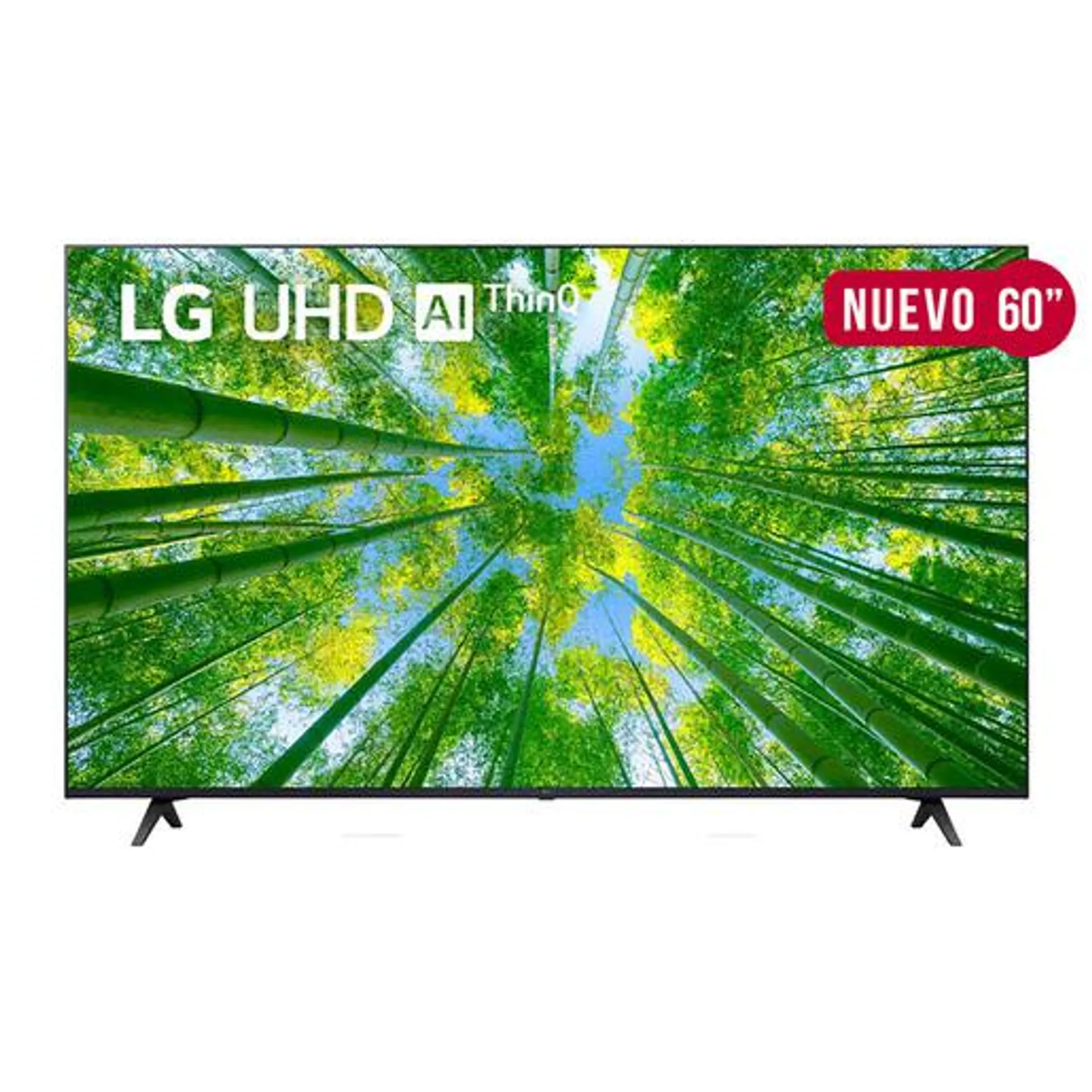 SMART LED TV LG 60 PULGADAS 4K UHD 60UQ8050PSB