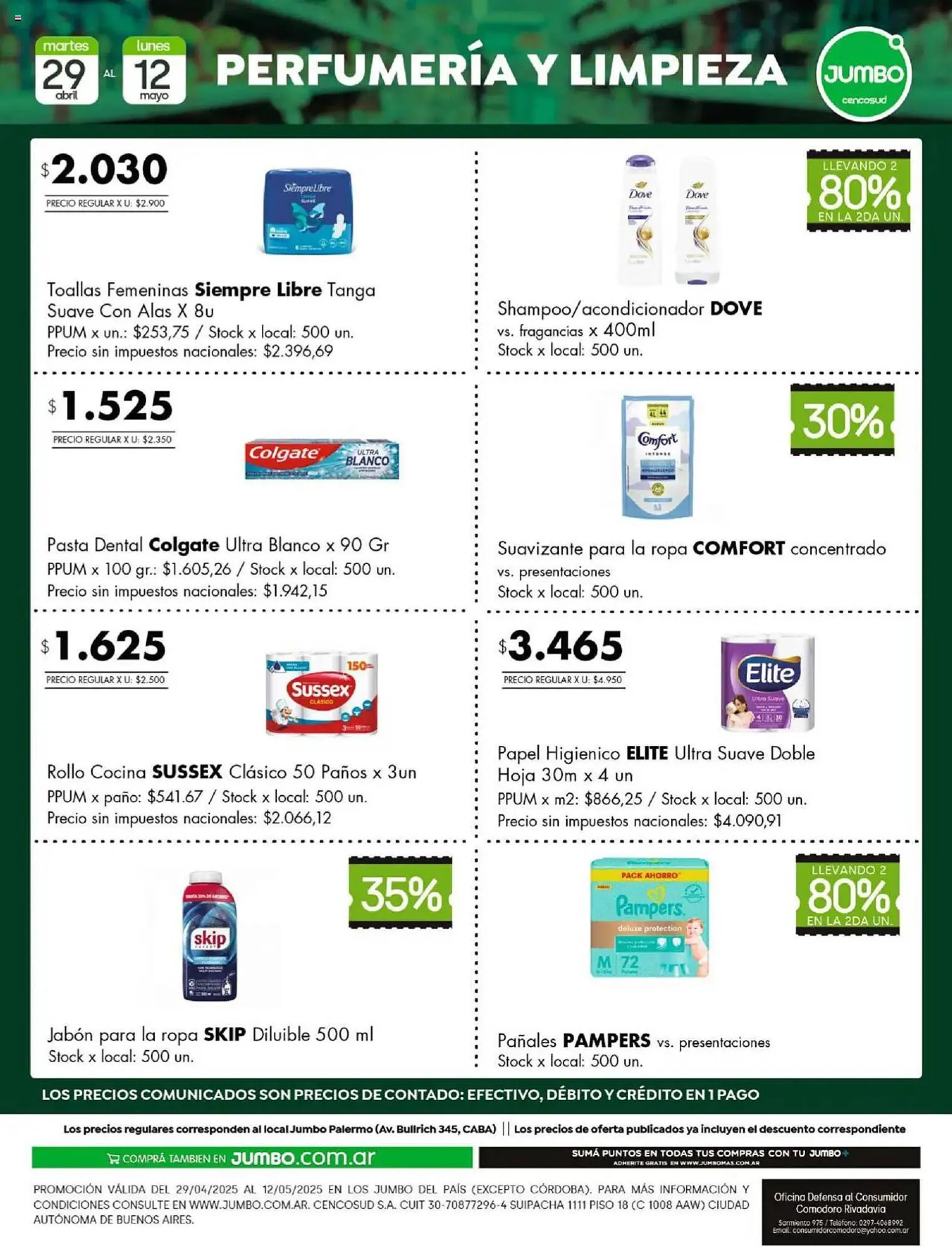 Ofertas de Catálogo Jumbo 29 de abril al 12 de mayo 2025 - Página 1 del catálogo