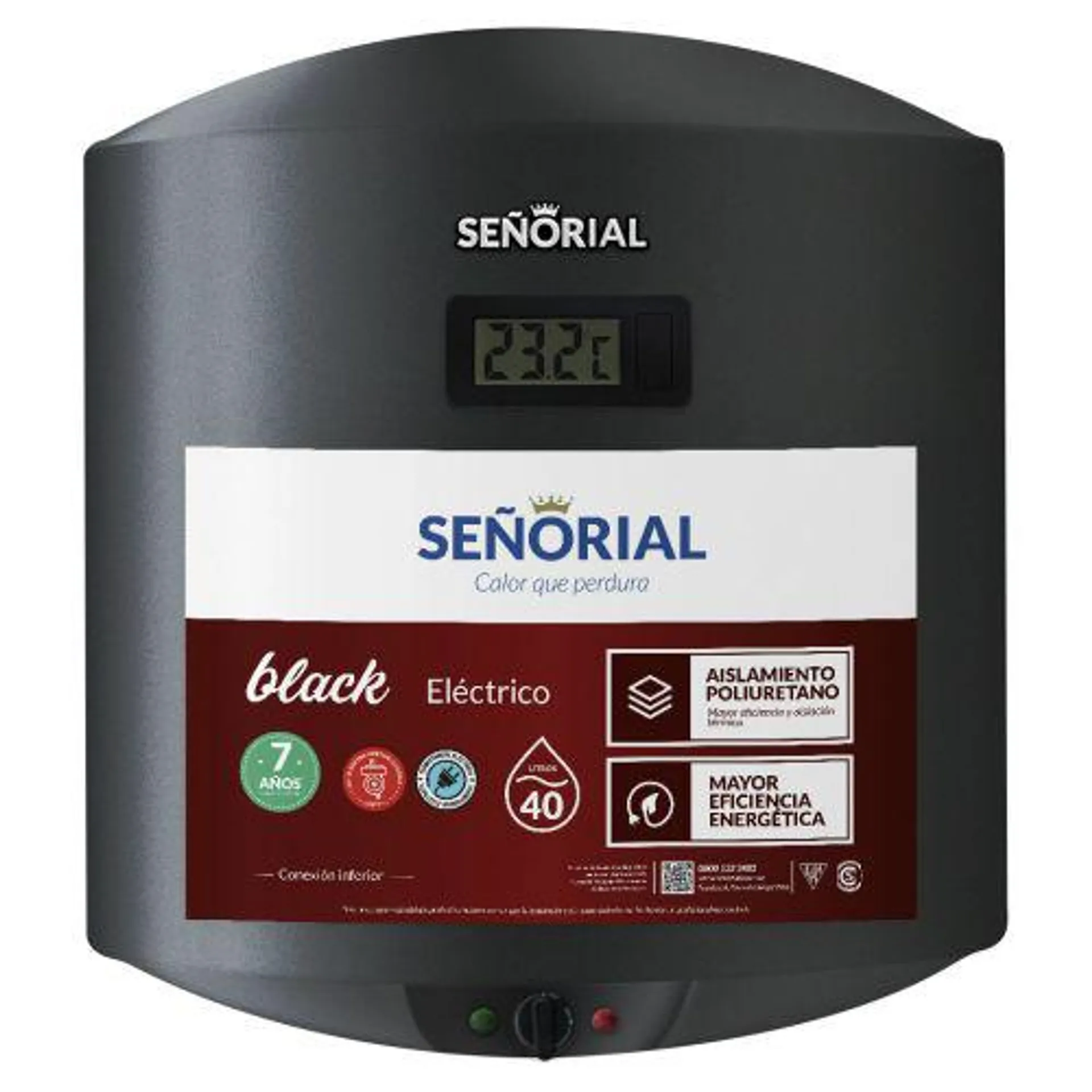 Termotanque Eléctrico Señorial TSBE-40 40Lt