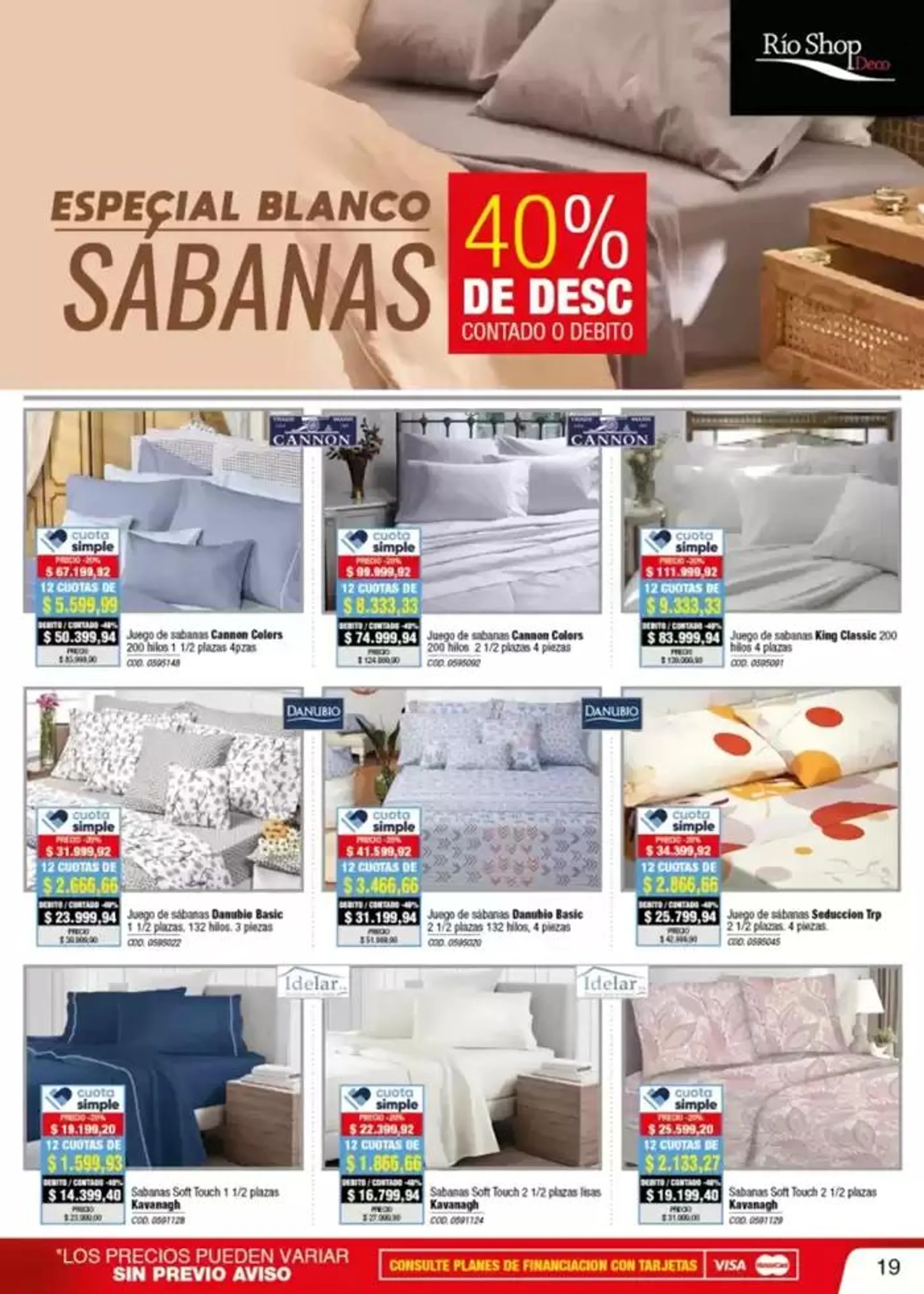 Ofertas de Catálogo Rio Shop Deco 11 de octubre al 25 de octubre 2024 - Página 10 del catálogo