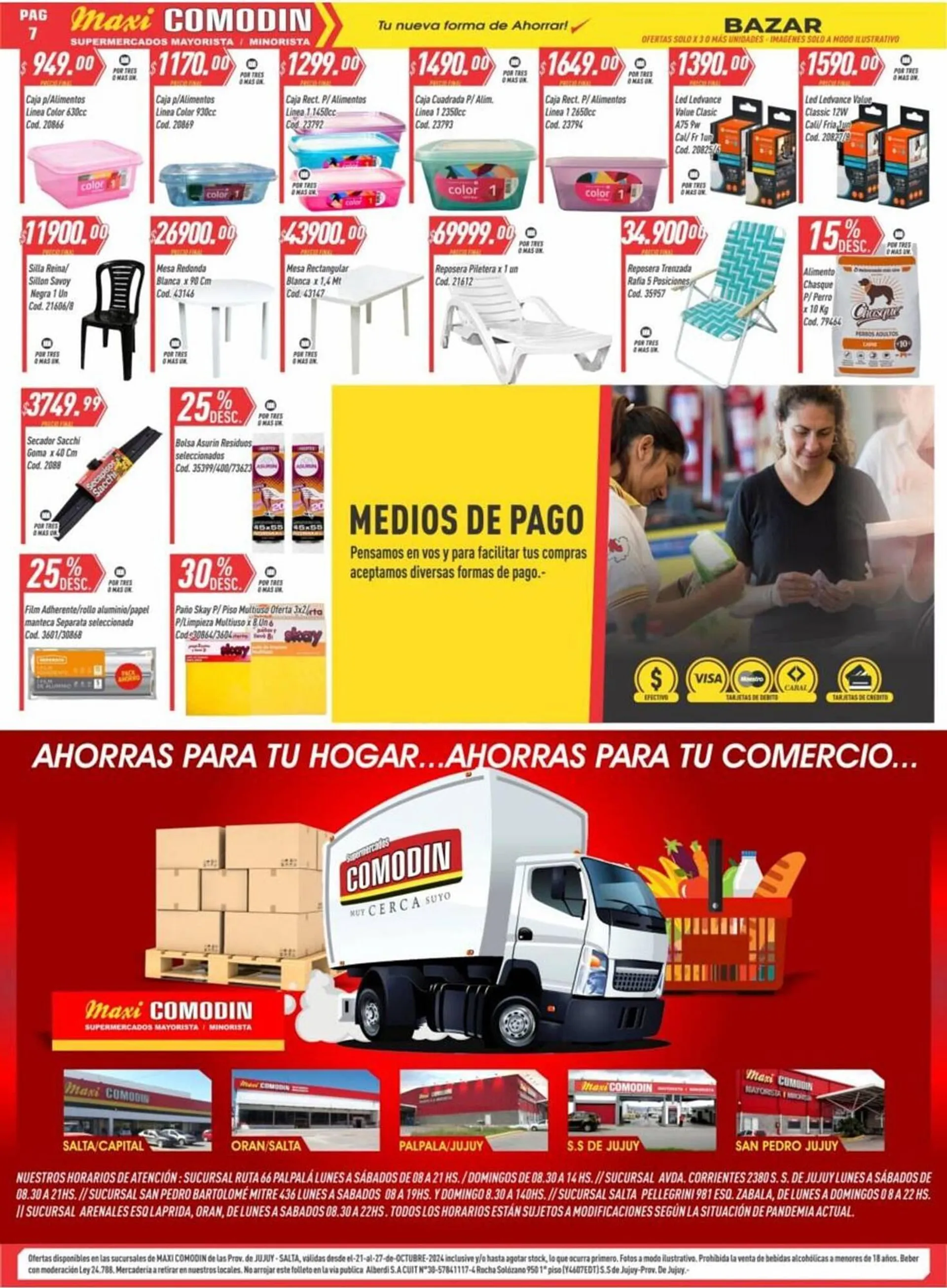 Ofertas de Catálogo Supermercados Comodin 23 de octubre al 6 de noviembre 2024 - Página 6 del catálogo