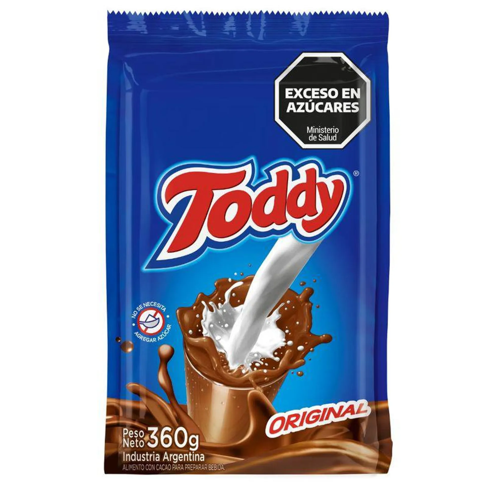 Cacao en Polvo Toddy Extremo 360 gr