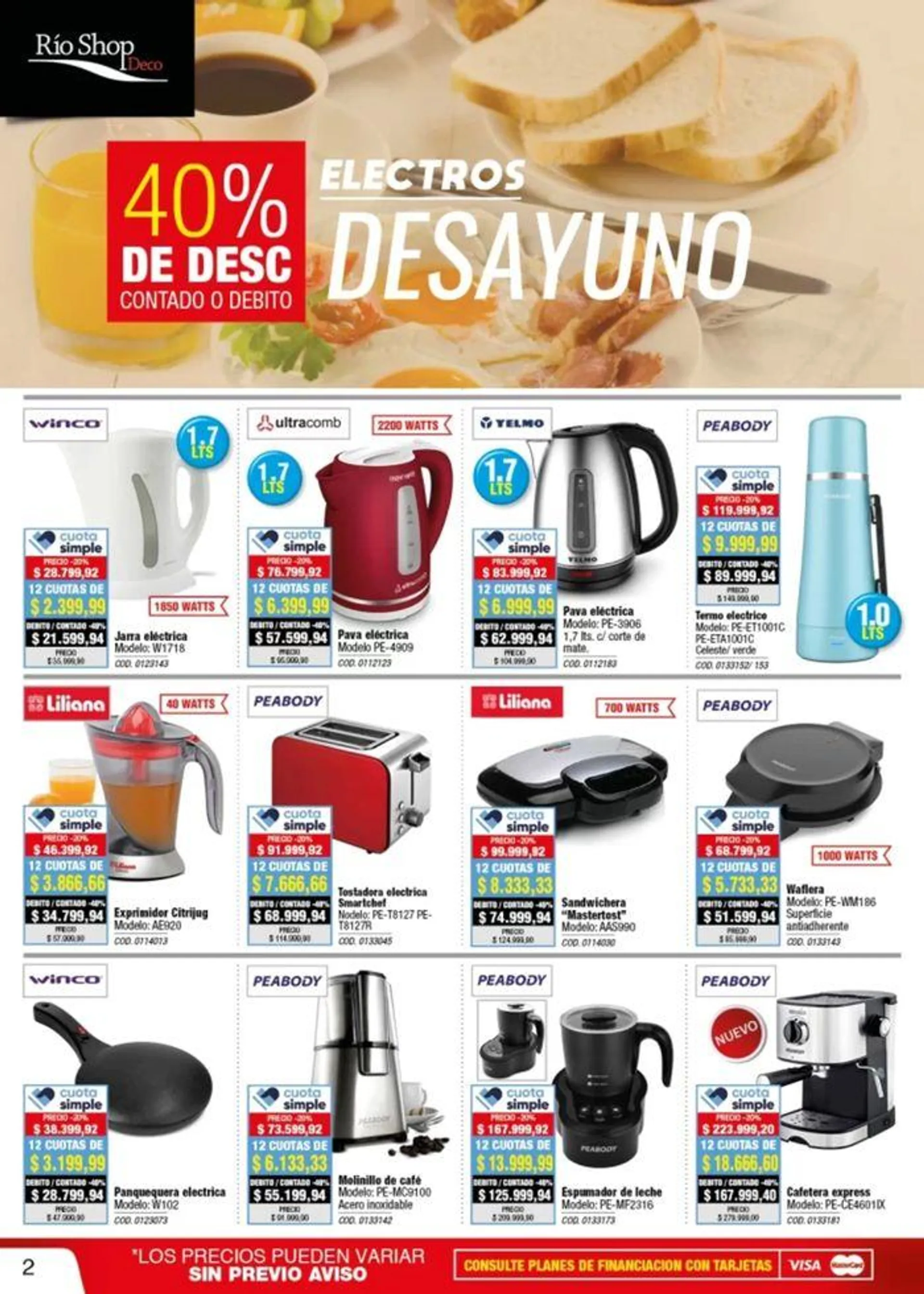 Ofertas de Ofertas Rio Shop Deco 13 de septiembre al 27 de septiembre 2024 - Página 12 del catálogo