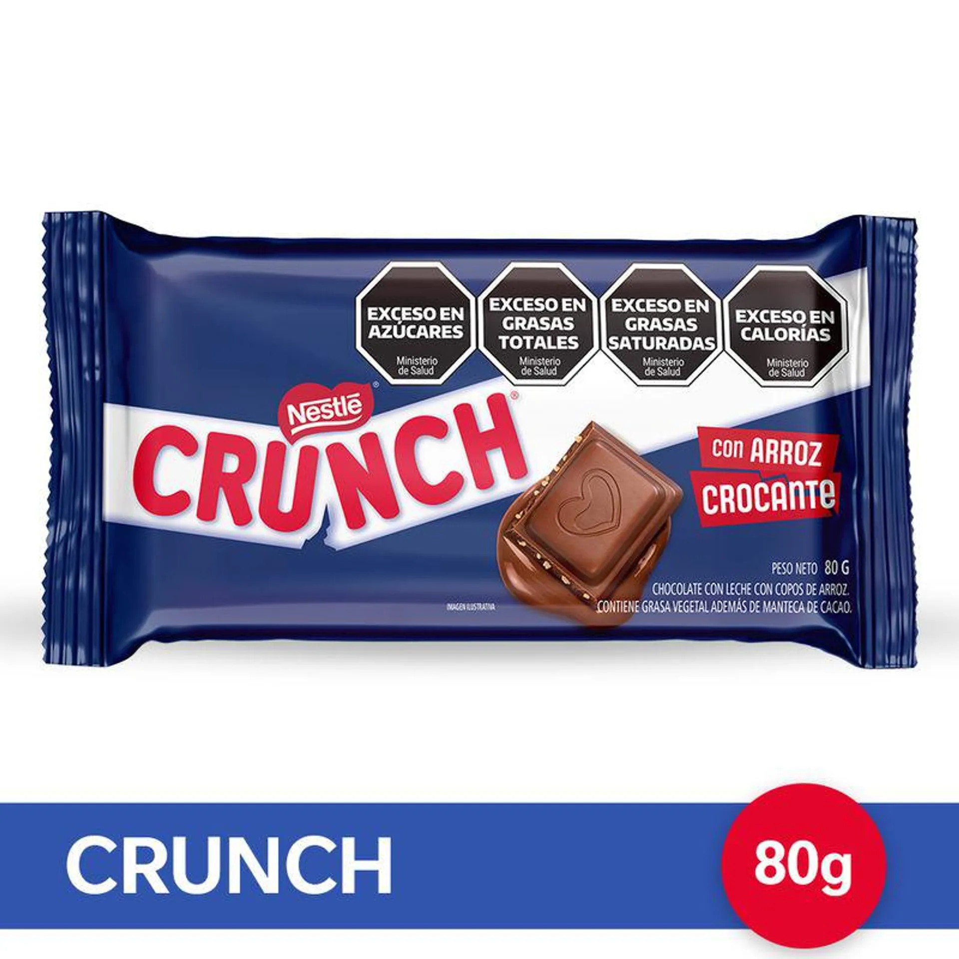 Chocolate crujiente Crunch 80gr