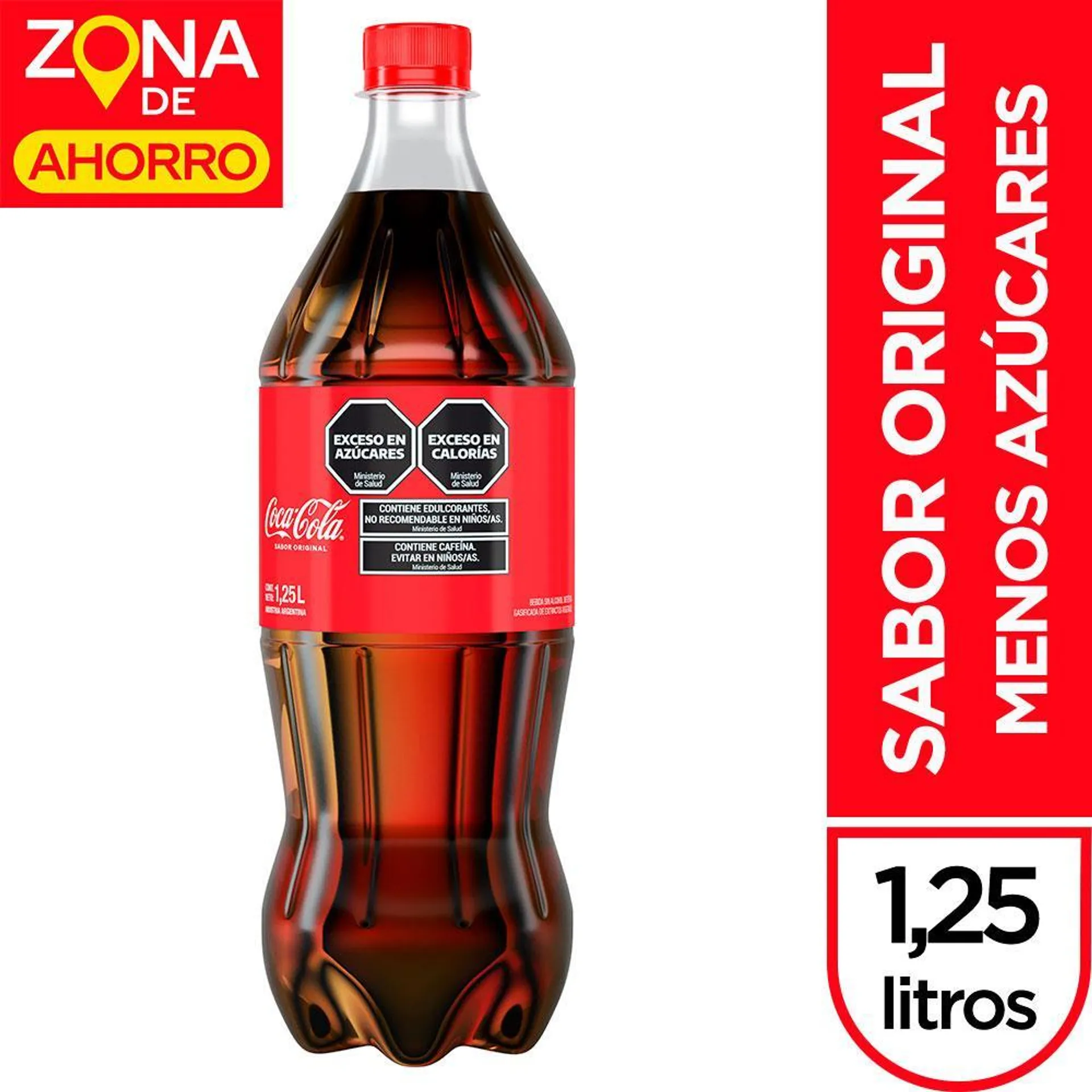 Gaseosa Coca-Cola Sabor Original 1,25 Lt