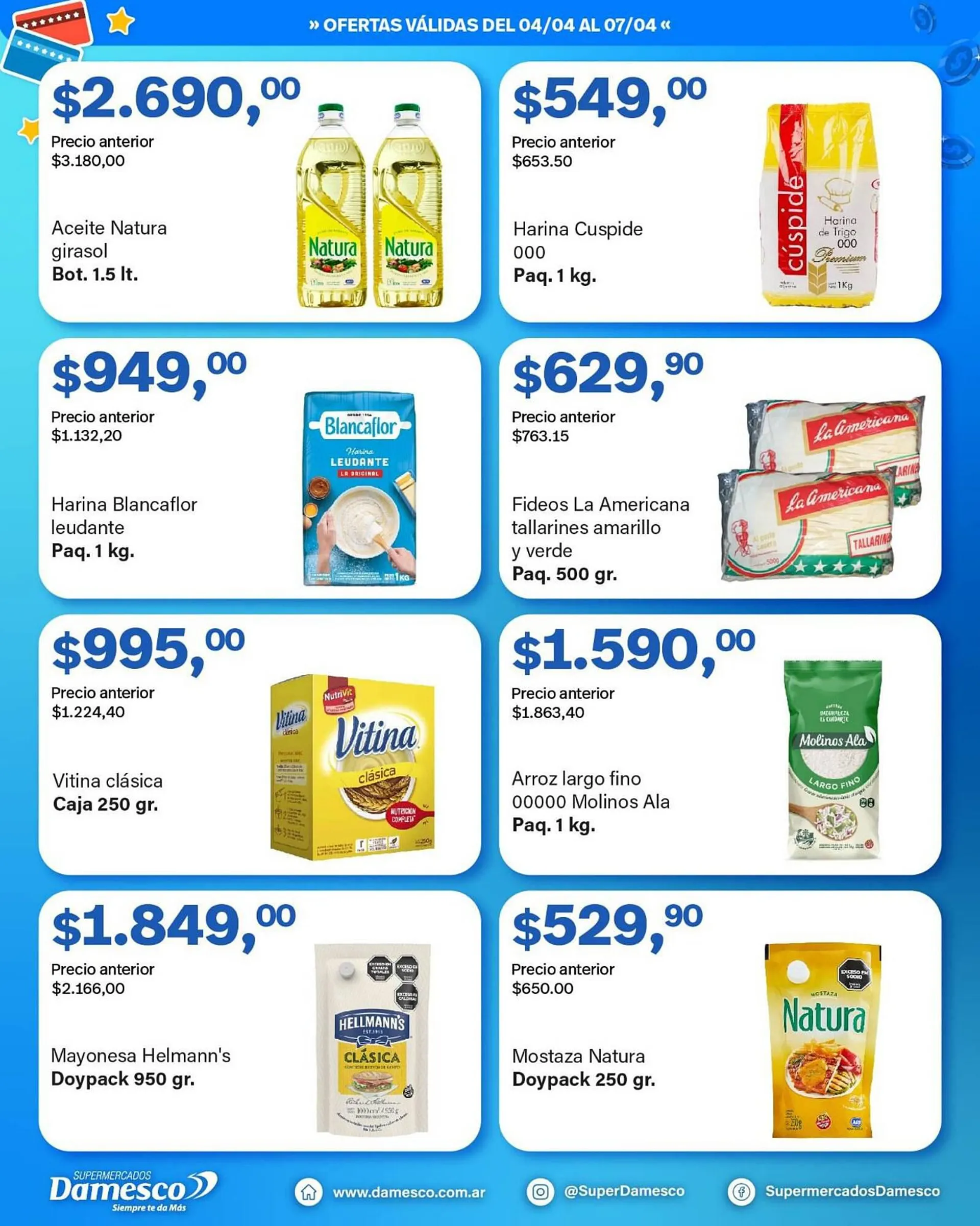 Ofertas de Catálogo Supermercados Damesco 4 de abril al 7 de abril 2024 - Página 9 del catálogo