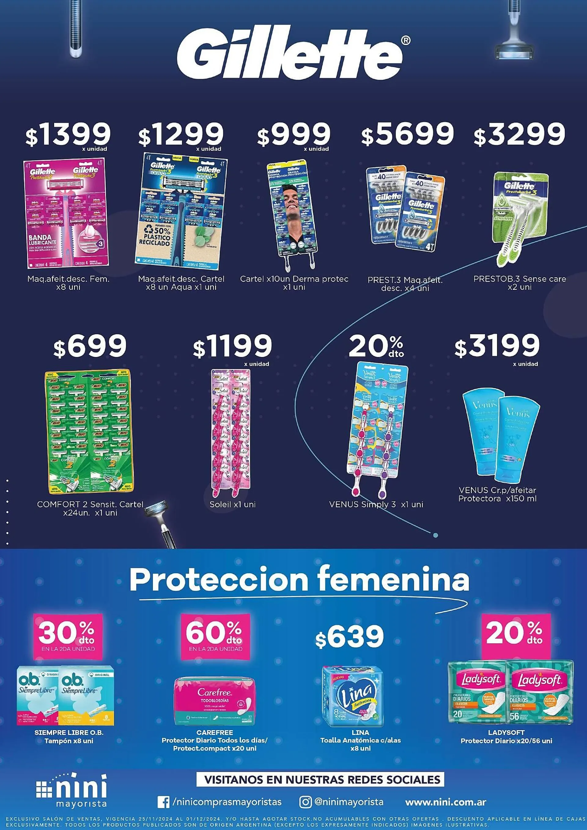 Ofertas de Catálogo Nini Mayorista 25 de noviembre al 1 de diciembre 2024 - Página 14 del catálogo