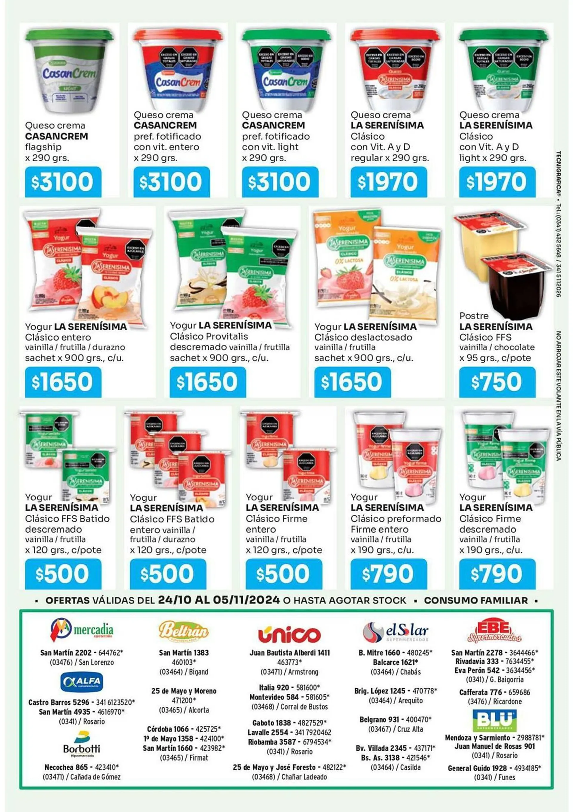 Ofertas de Catálogo Unico Supermercados 24 de octubre al 5 de noviembre 2024 - Página 10 del catálogo