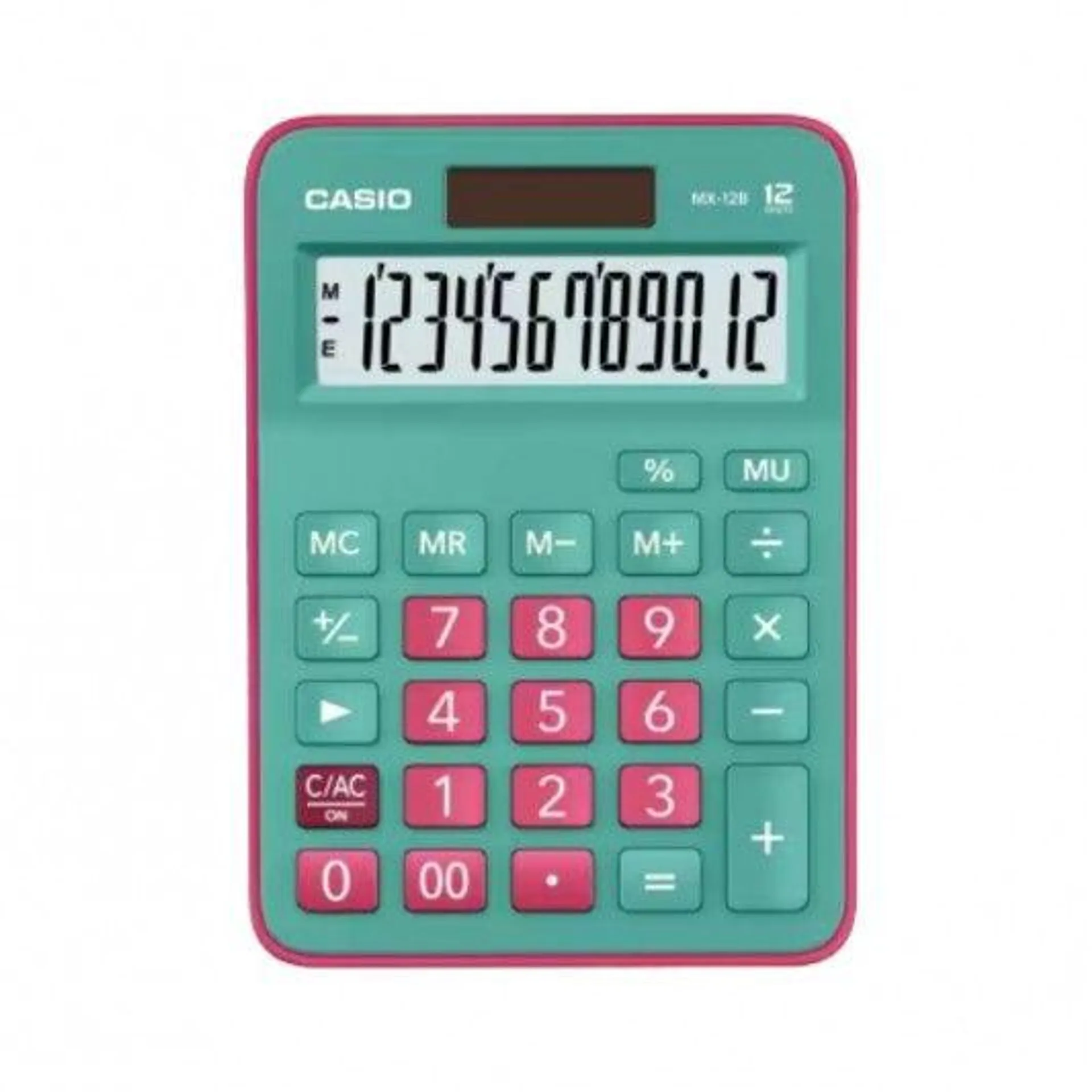 CASIO CALCULADORA MX-12B-GNRD ESCRITORIO 12 DIG DISP EXTRA GRANDE