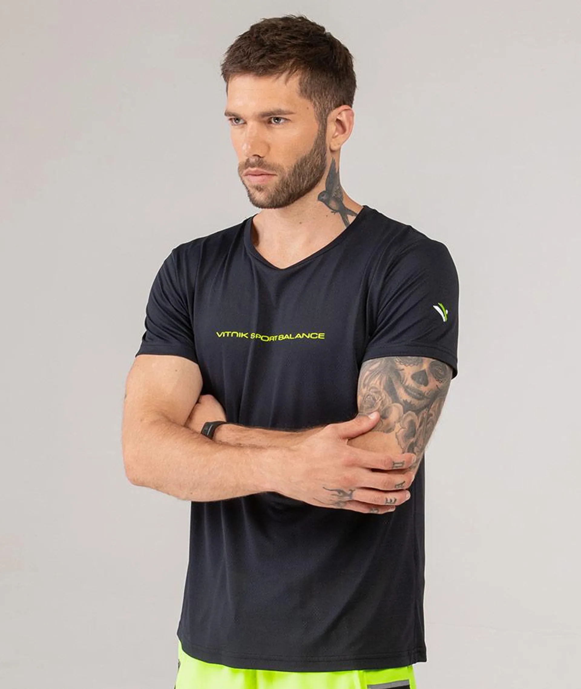 Remera power soft microperforado