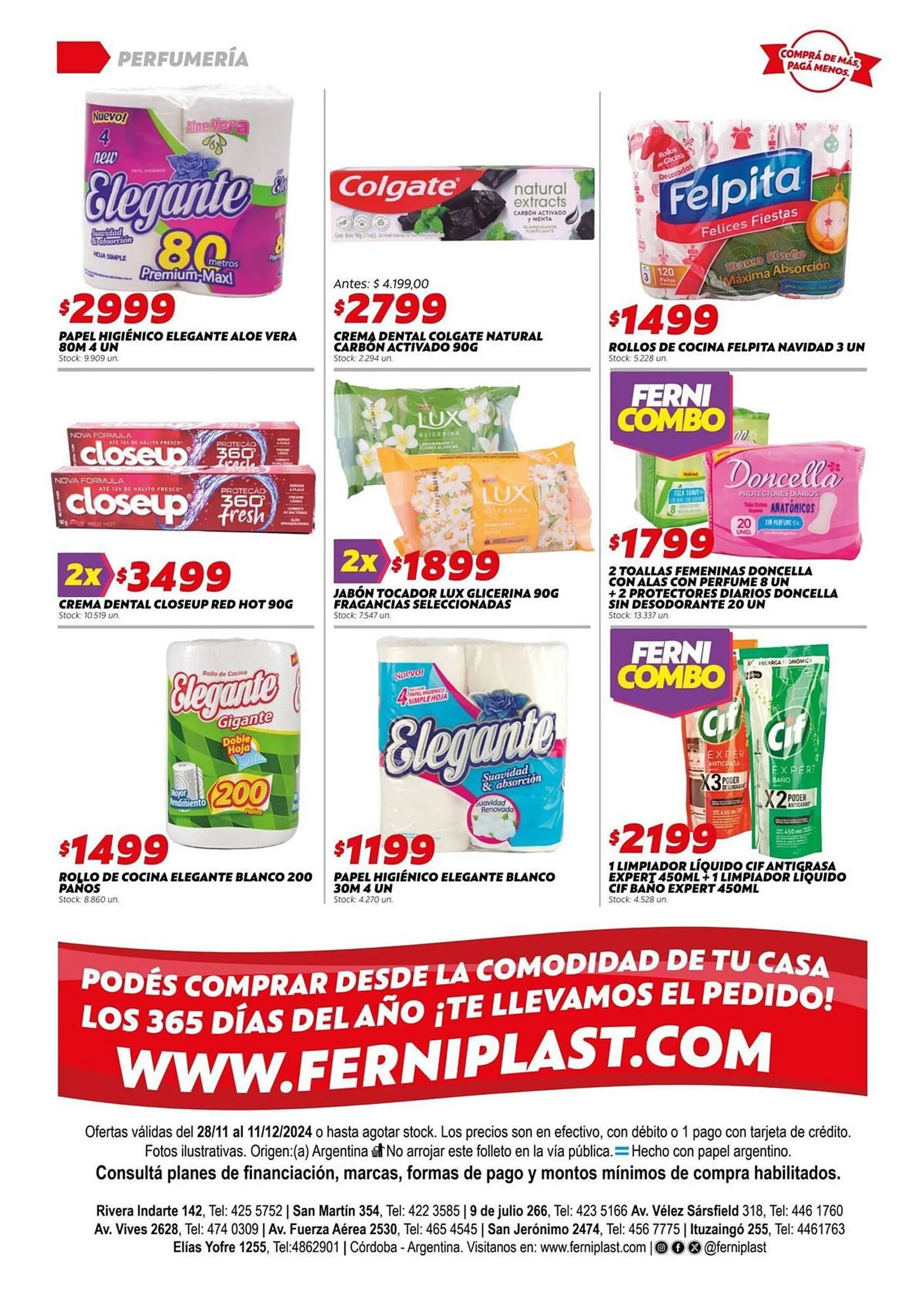 Ofertas de Catálogo Ferniplast 28 de noviembre al 12 de diciembre 2024 - Página 8 del catálogo