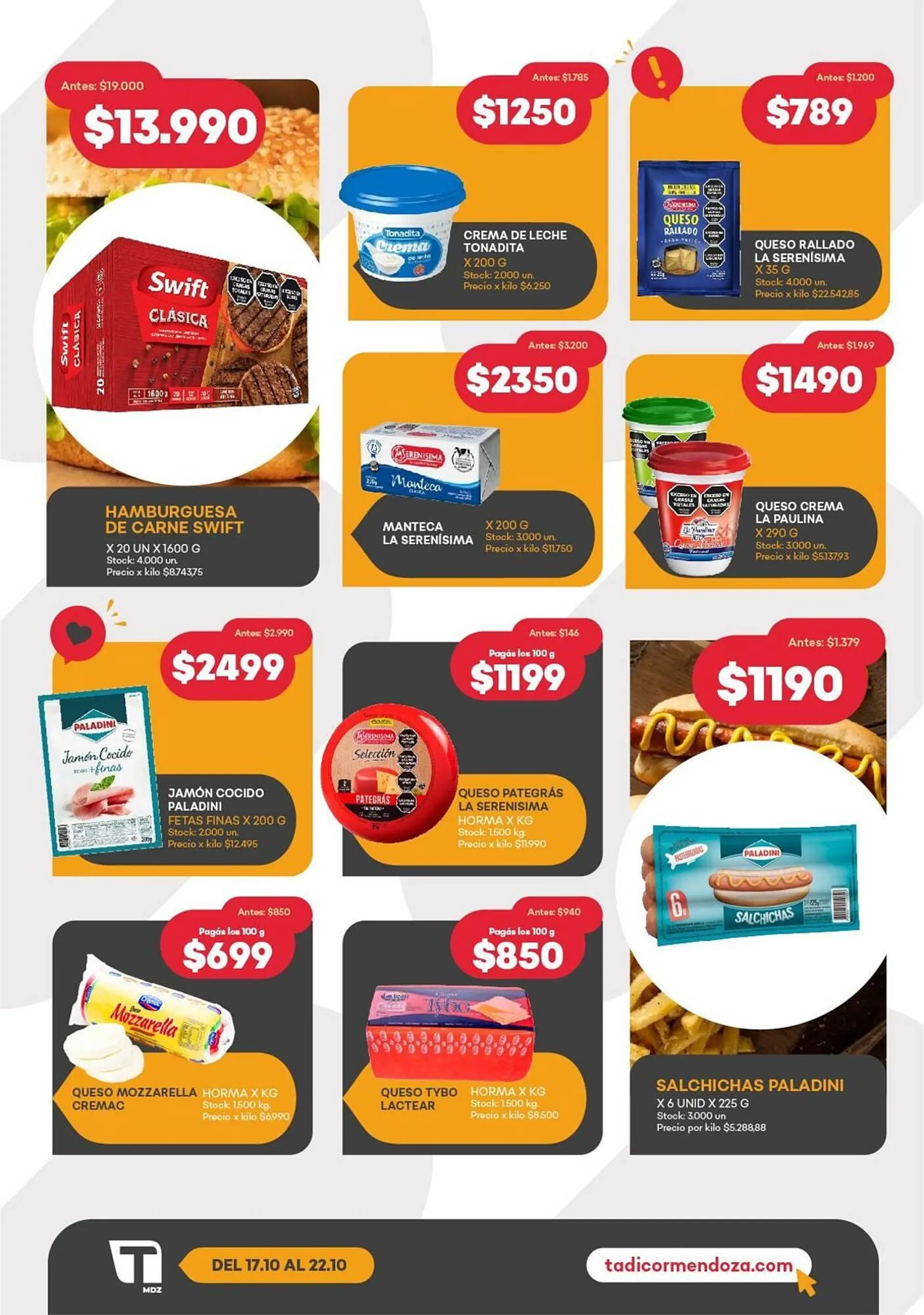 Ofertas de Catálogo Supermercados Tadicor 17 de octubre al 31 de octubre 2024 - Página 5 del catálogo