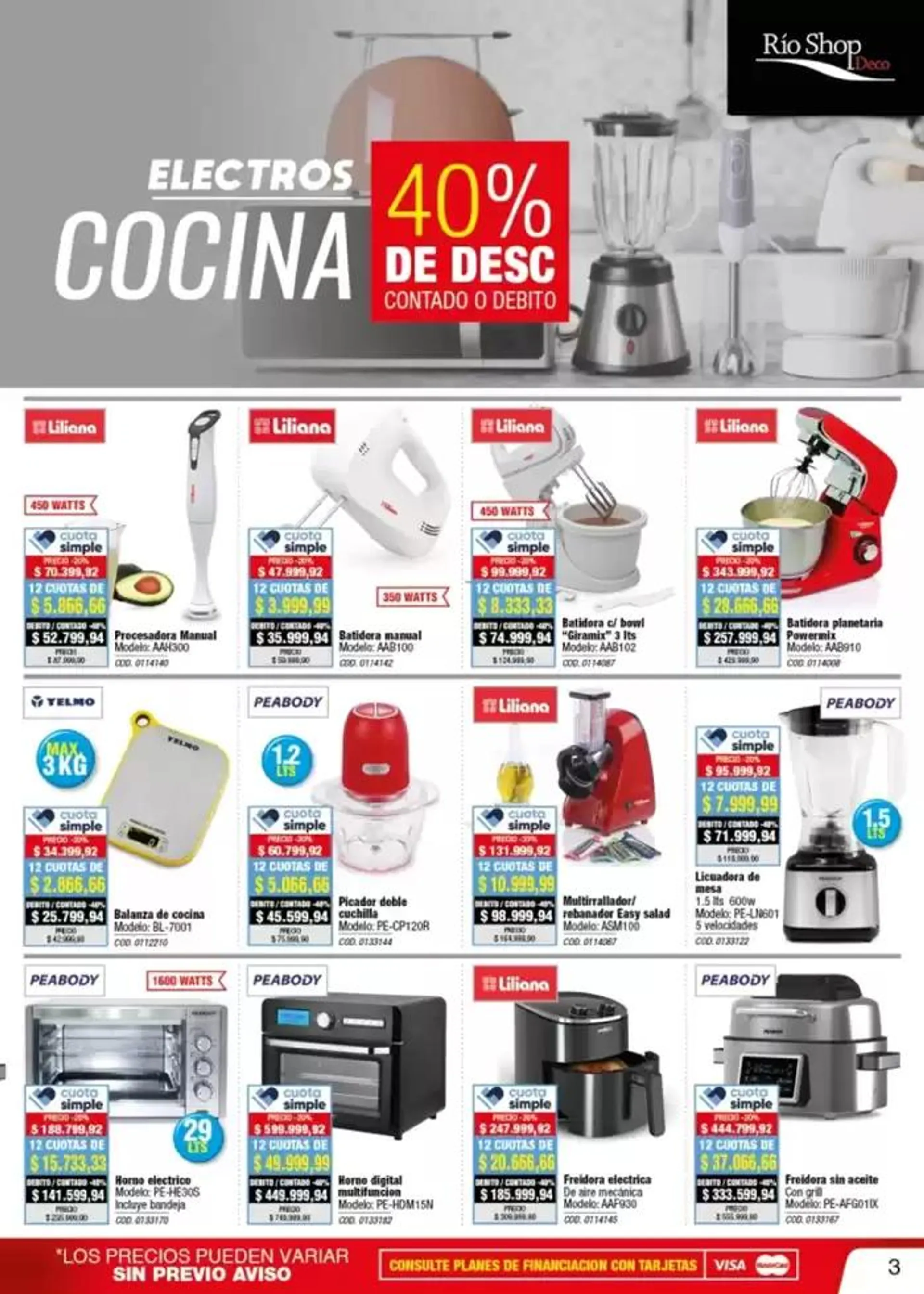 Ofertas de Catálogo Rio Shop Deco 11 de octubre al 25 de octubre 2024 - Página 23 del catálogo