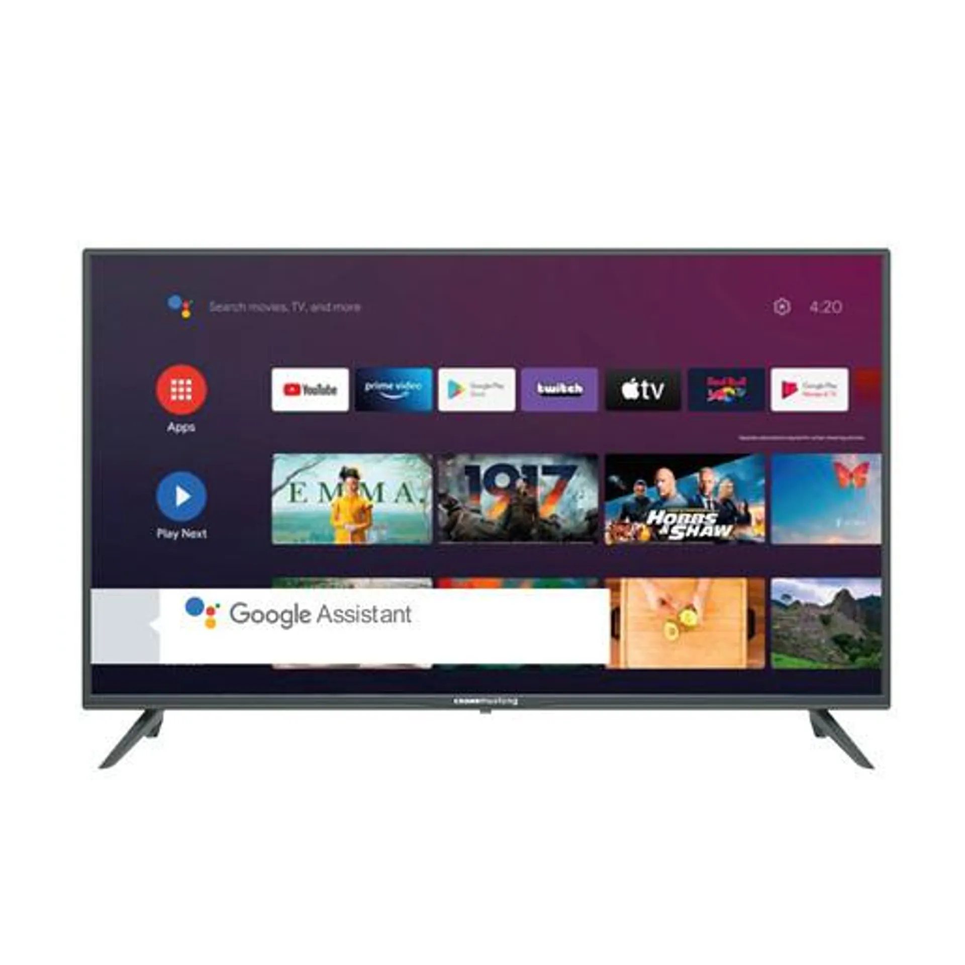 SMART LED ANDROID TV CROWN MUSTANG 32 PULGADAS HD CM-32MT005-2
