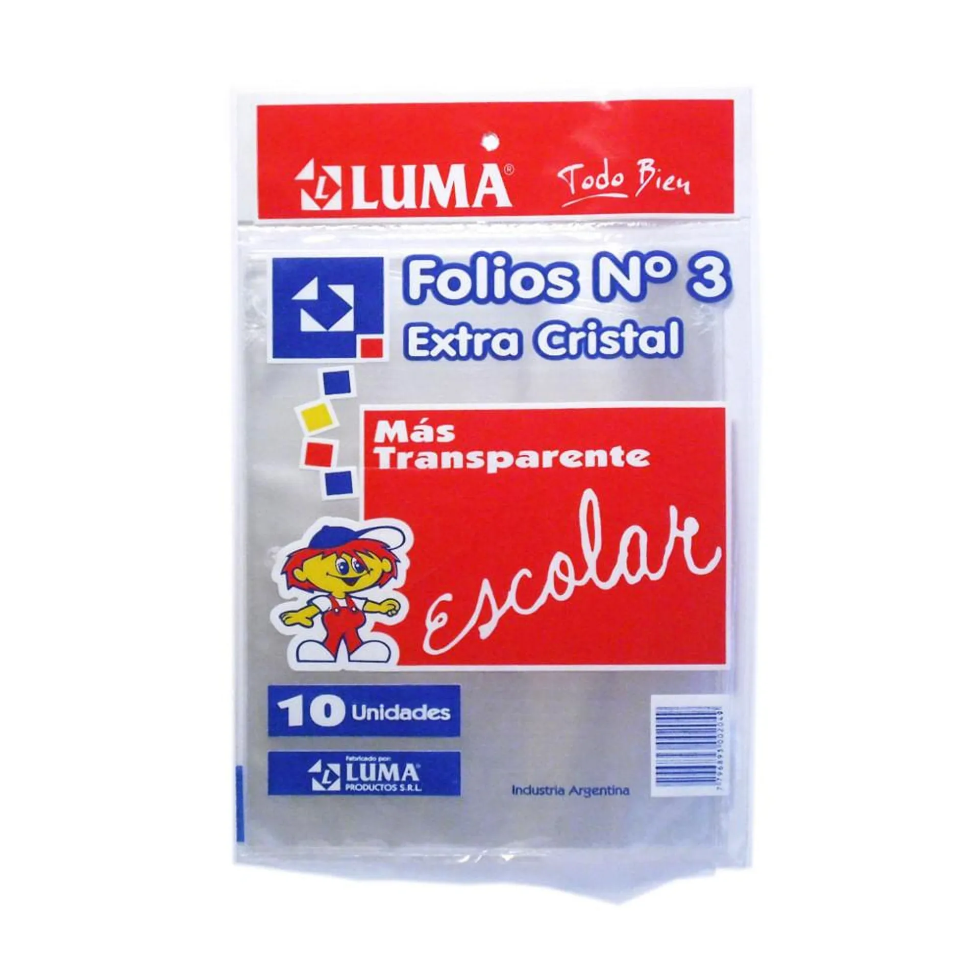 Folio n3 Luma extra cristal 10 unidades