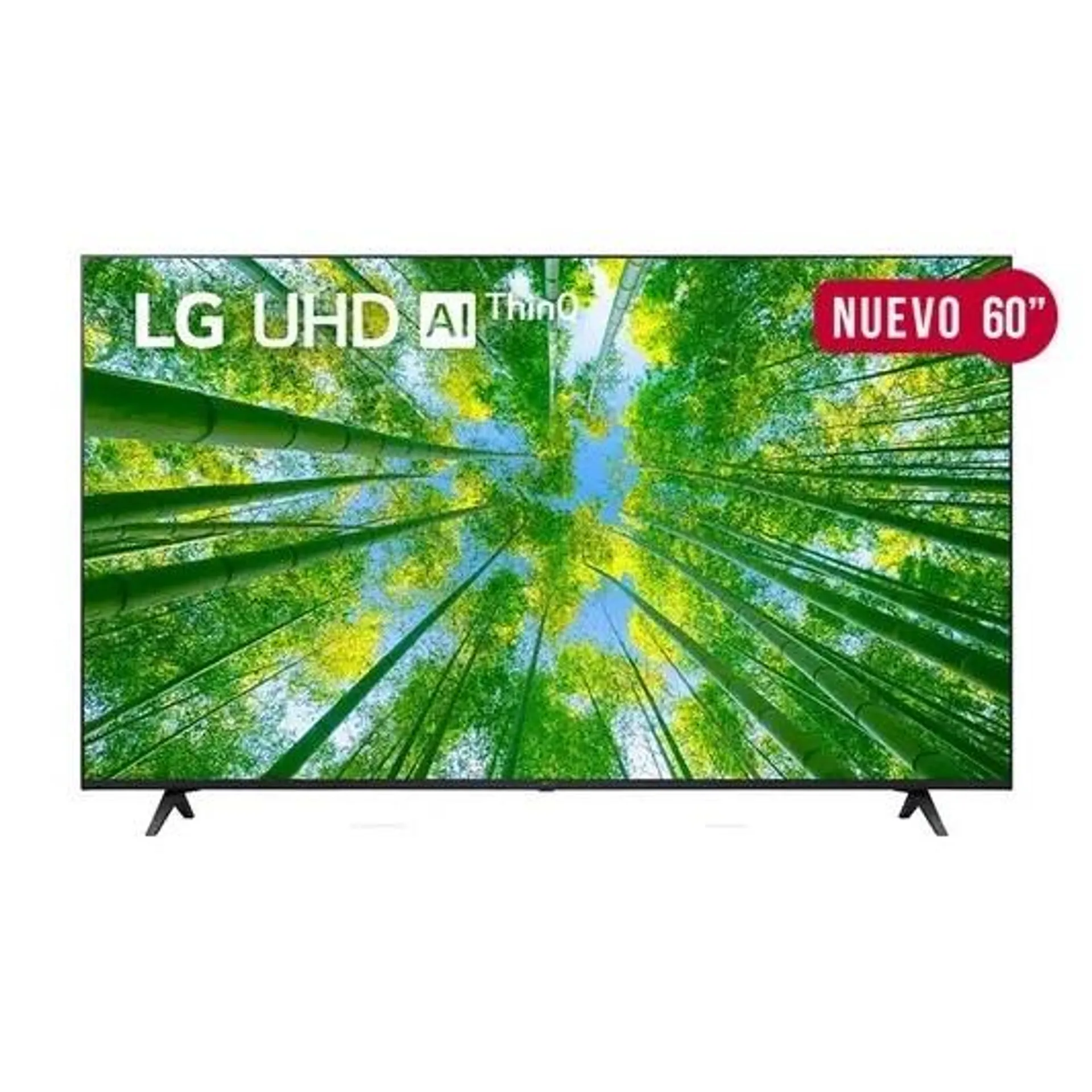 LG LED TV 60" 60UQ8050PSB SMART ULTRA HD AL THINQ HDMI USB SINTONIZADOR TDA