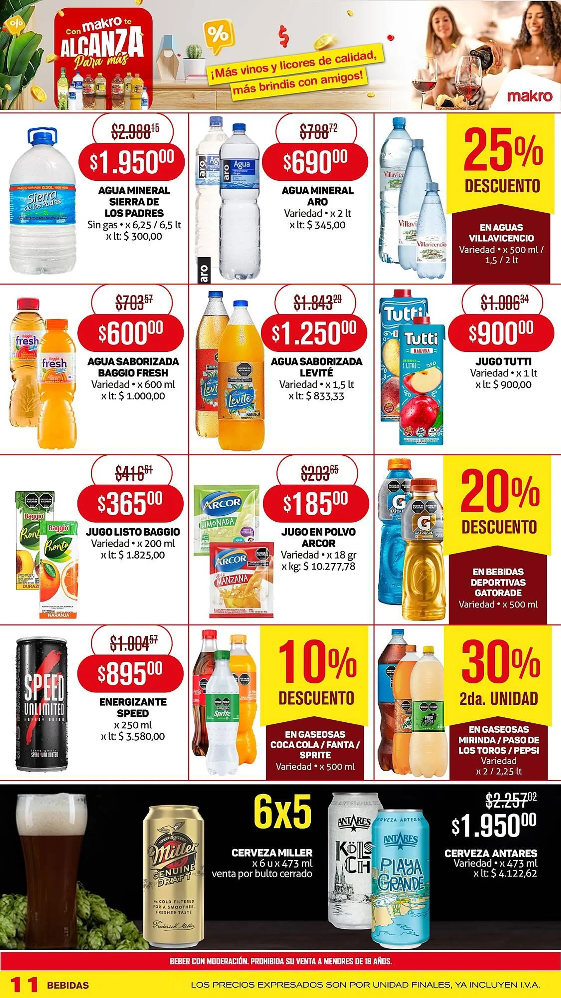 Ofertas de Catálogo Makro 26 de septiembre al 2 de octubre 2024 - Página 11 del catálogo