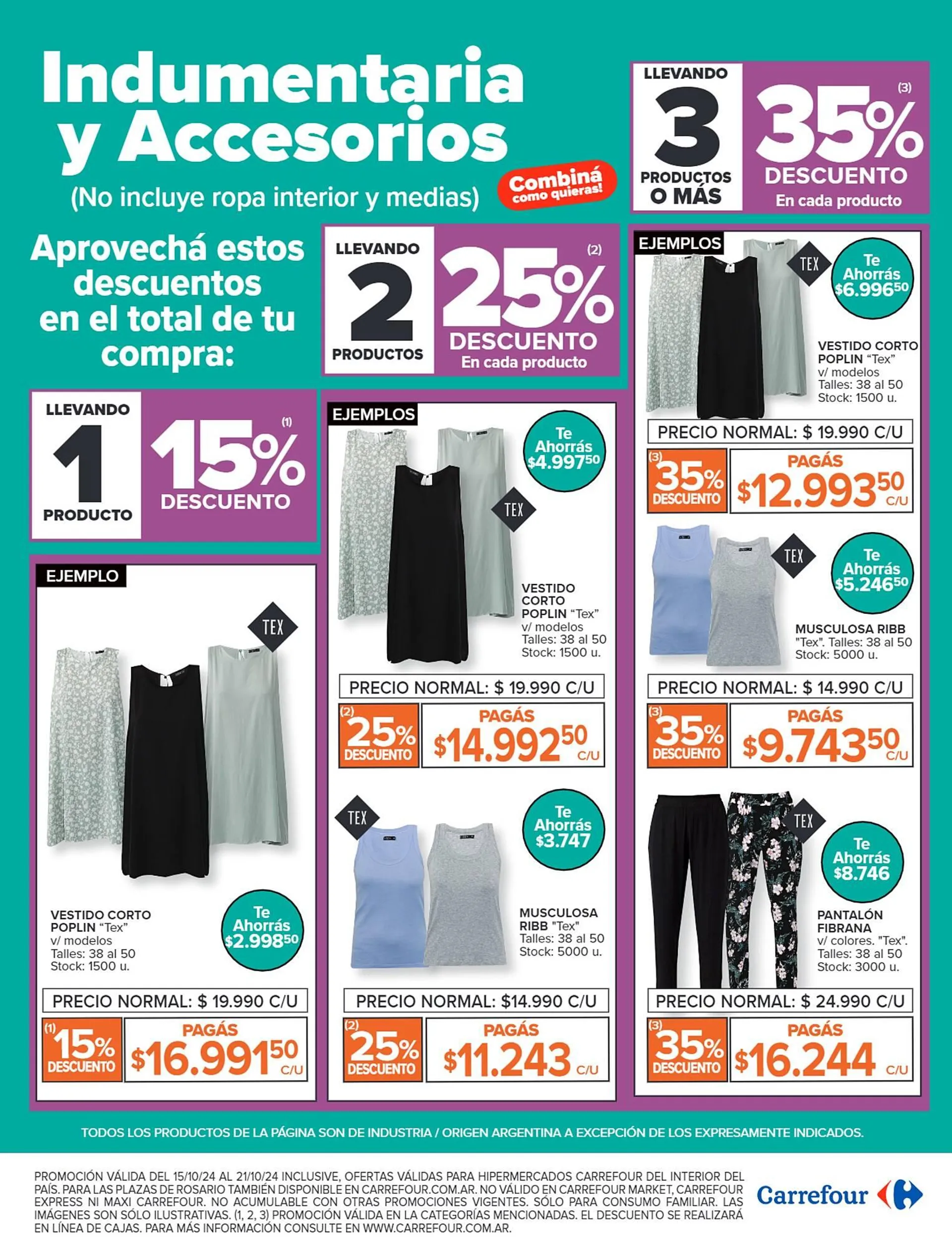 Ofertas de Catálogo Carrefour 15 de octubre al 21 de octubre 2024 - Página 4 del catálogo