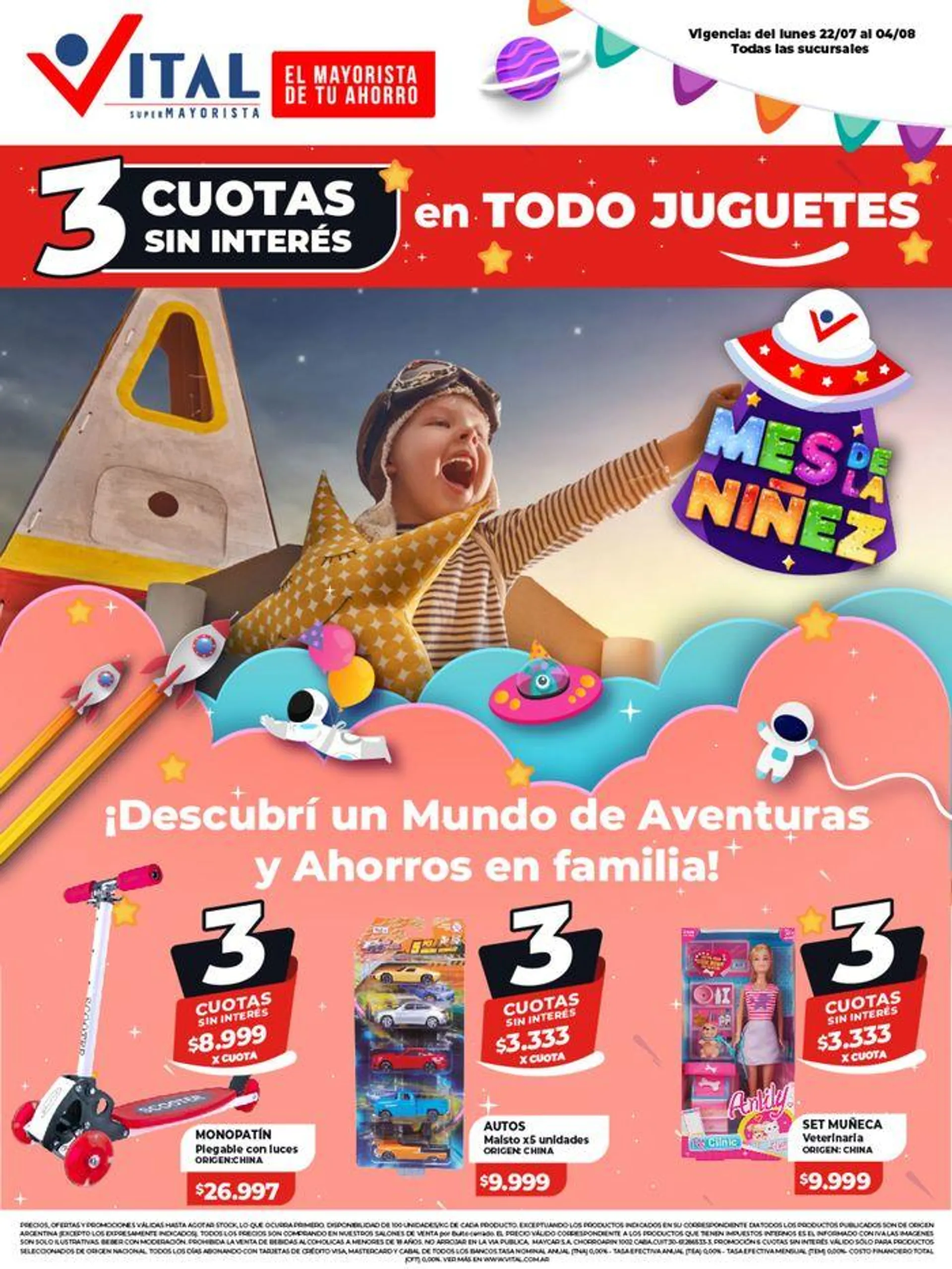 Ofertas de Catálogo Supermayorista Vital 22 de julio al 4 de agosto 2024 - Página 1 del catálogo