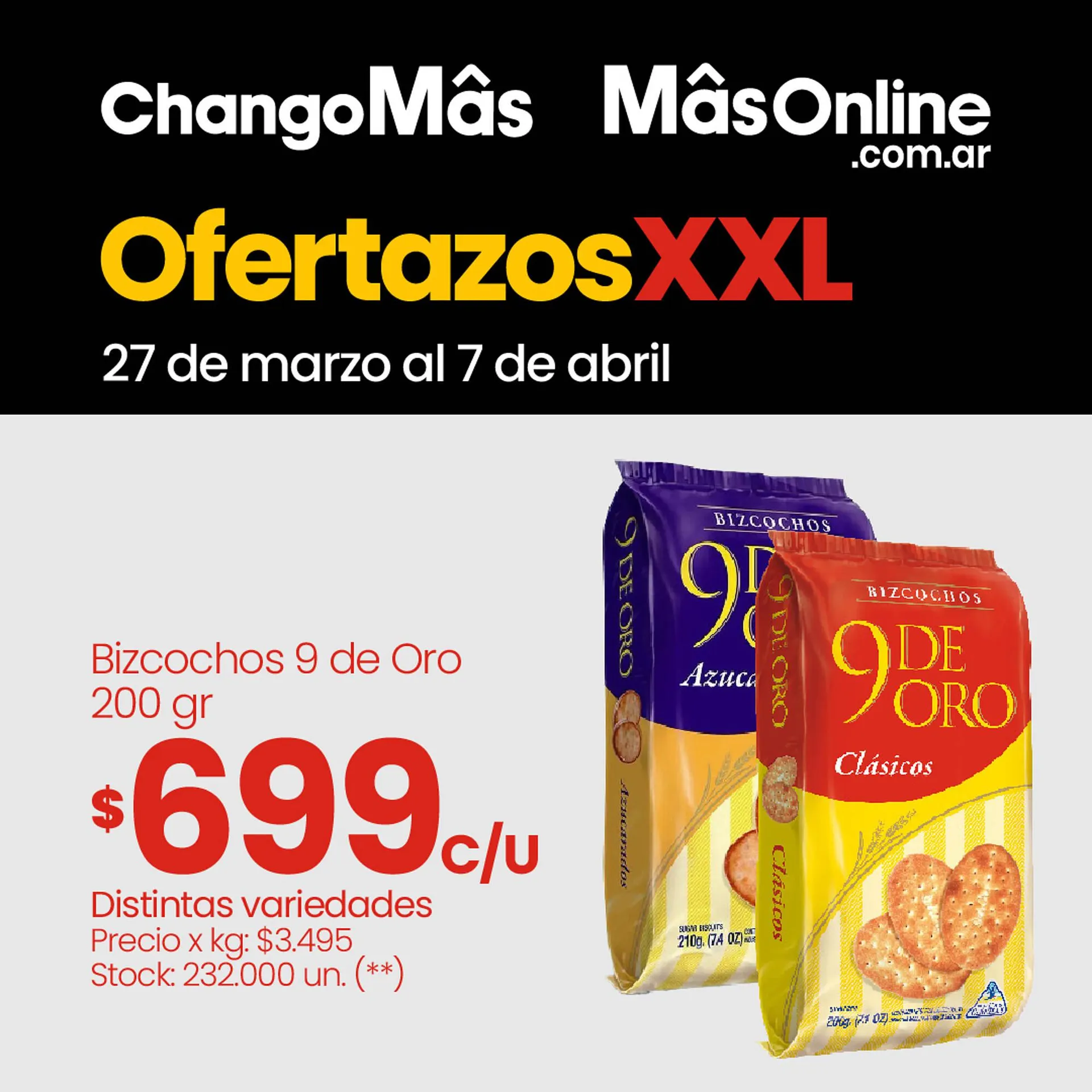 Ofertas de Catálogo Changomas 27 de marzo al 7 de abril 2024 - Página 1 del catálogo