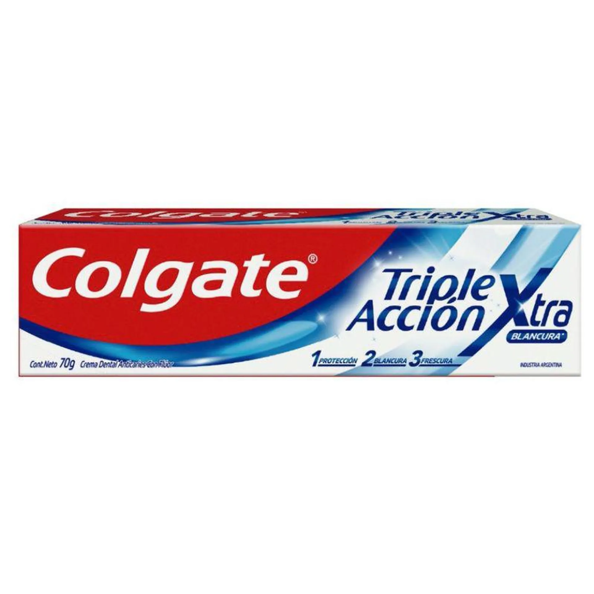 Crema dental Triple Beneficio Blanqueador Colgate 70 Grs.