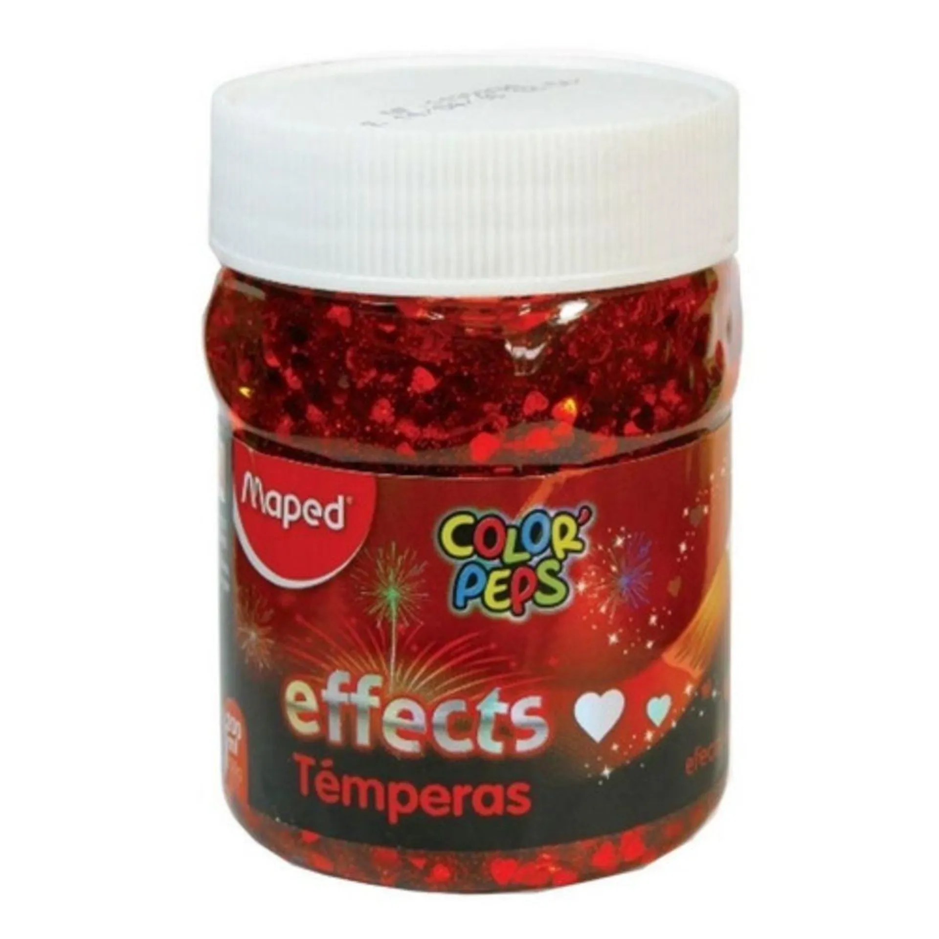 TEMPERA EFFECT POTE X 200 ML /250 GR - RED LOVE MAPED