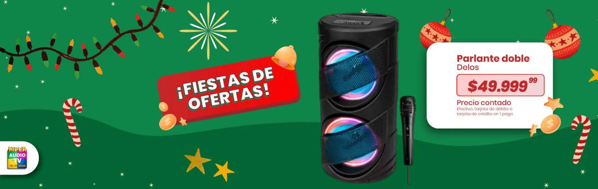 Ofertas de Catálogo Hiper Audio 10 de diciembre al 24 de diciembre 2024 - Página 6 del catálogo