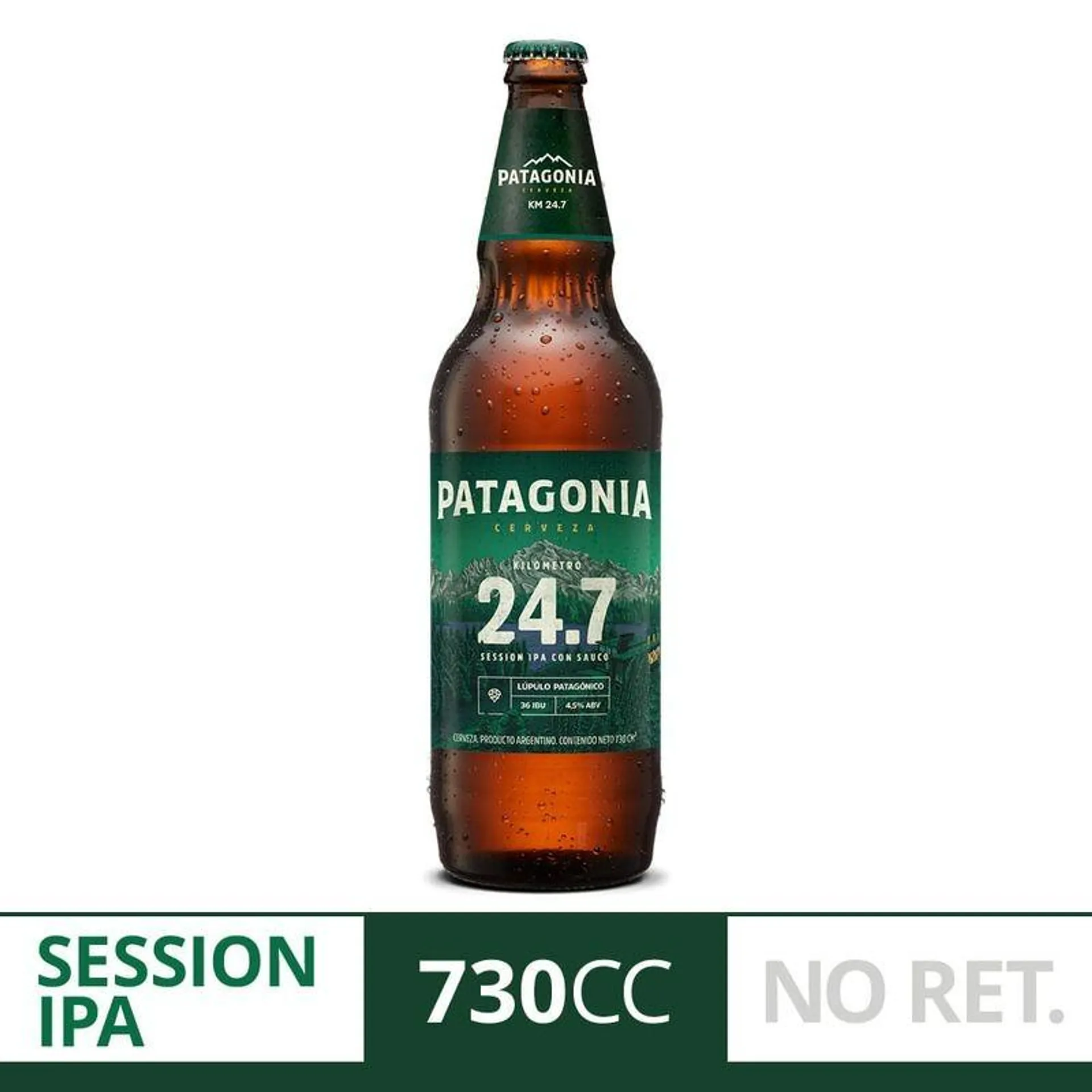 CERVEZA PATAGONIA IPA SAUCO BOT 710X