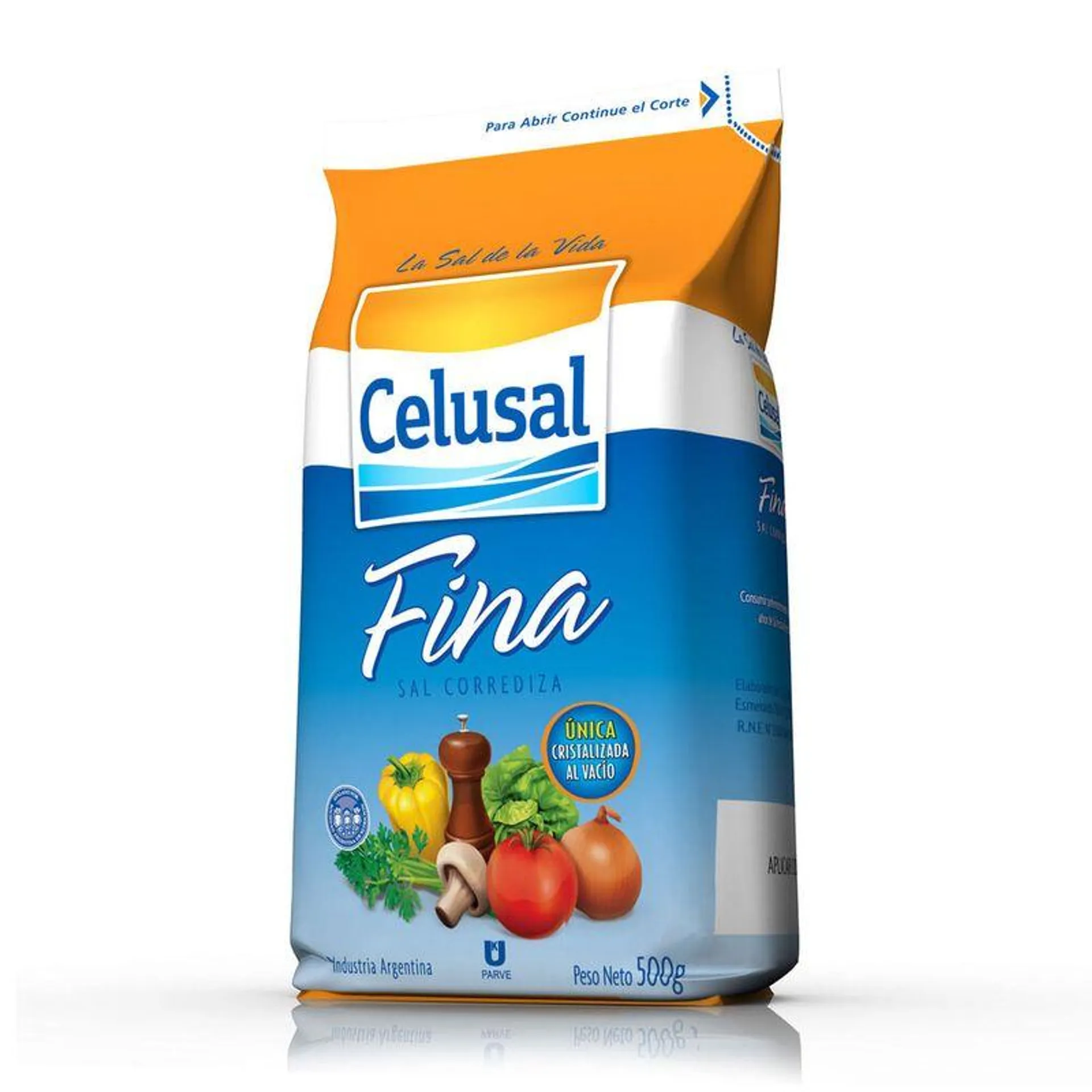 Sal fina Celusal paquete 500 g.