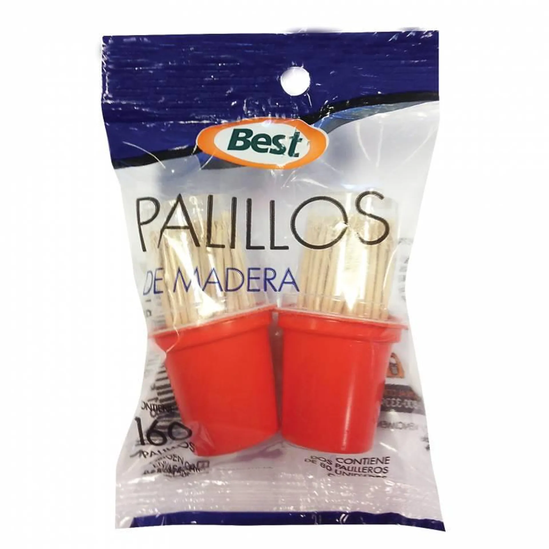 Palillos Best x 160 un.