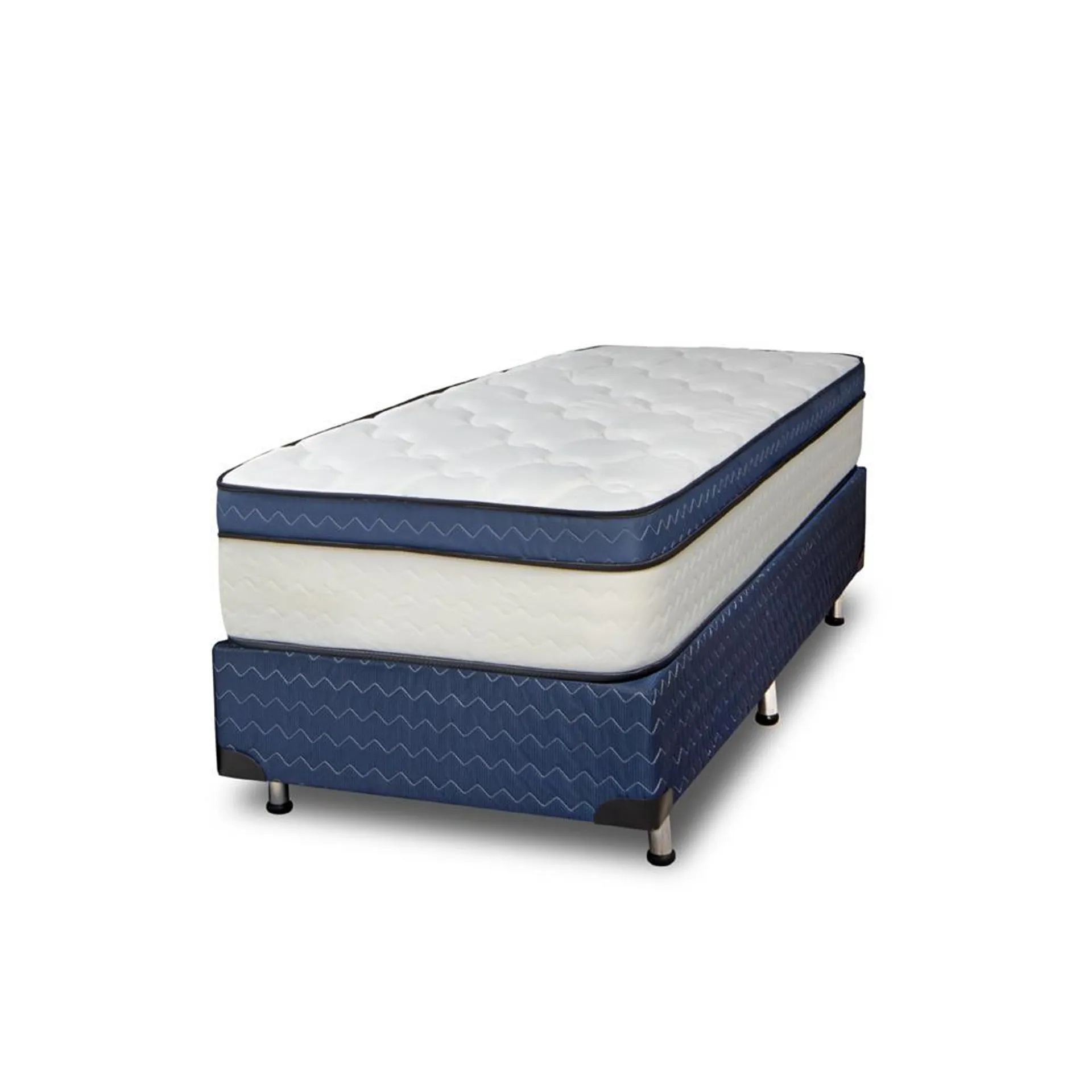 COLCHON Y SOMMIER CAELO FOAM ALTA DENSIDAD 090×190 OFERTA PREMIUM