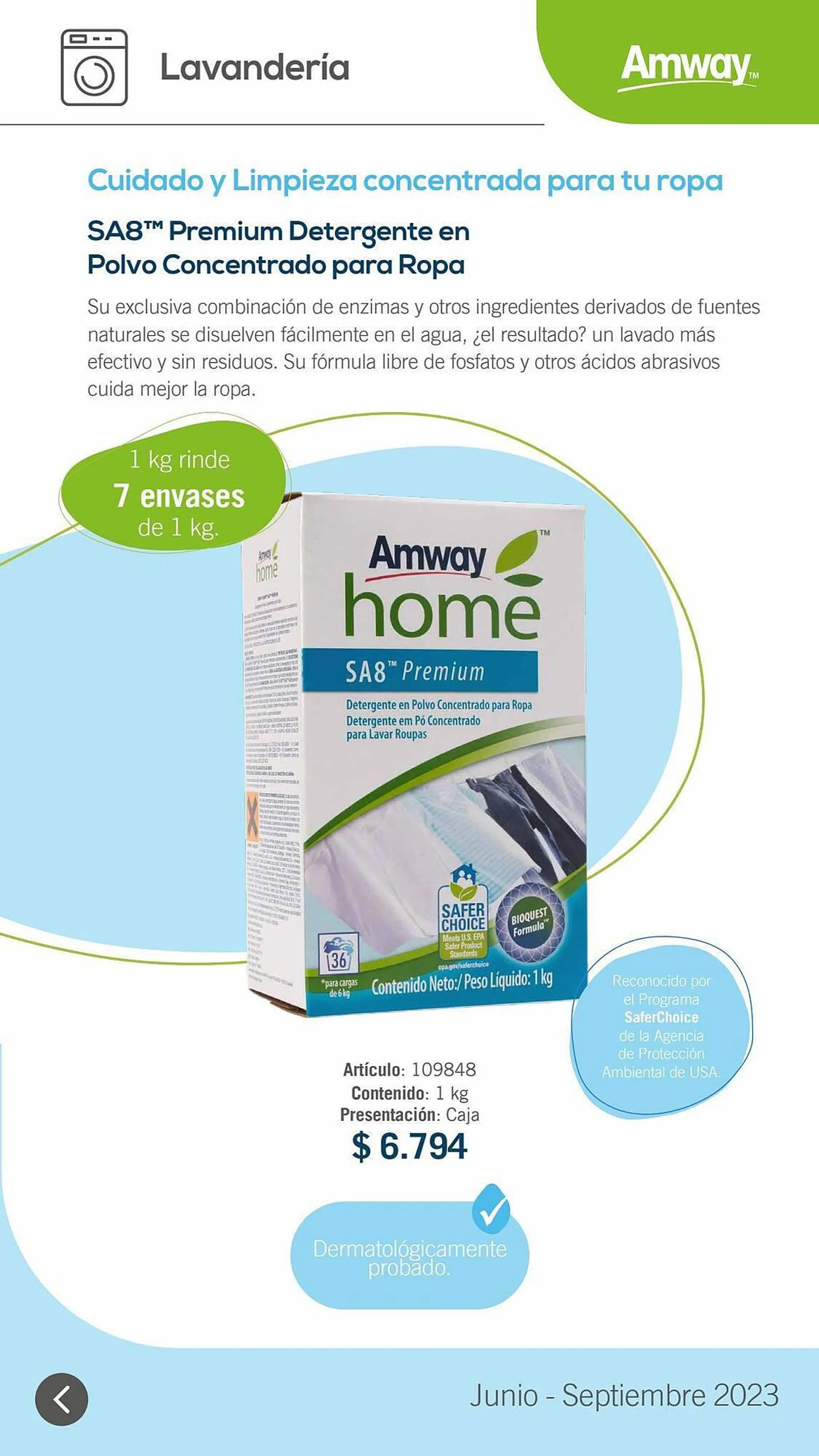 Ofertas de Catálogo Amway 1 de julio al 30 de septiembre 2023 - Página 6 del catálogo