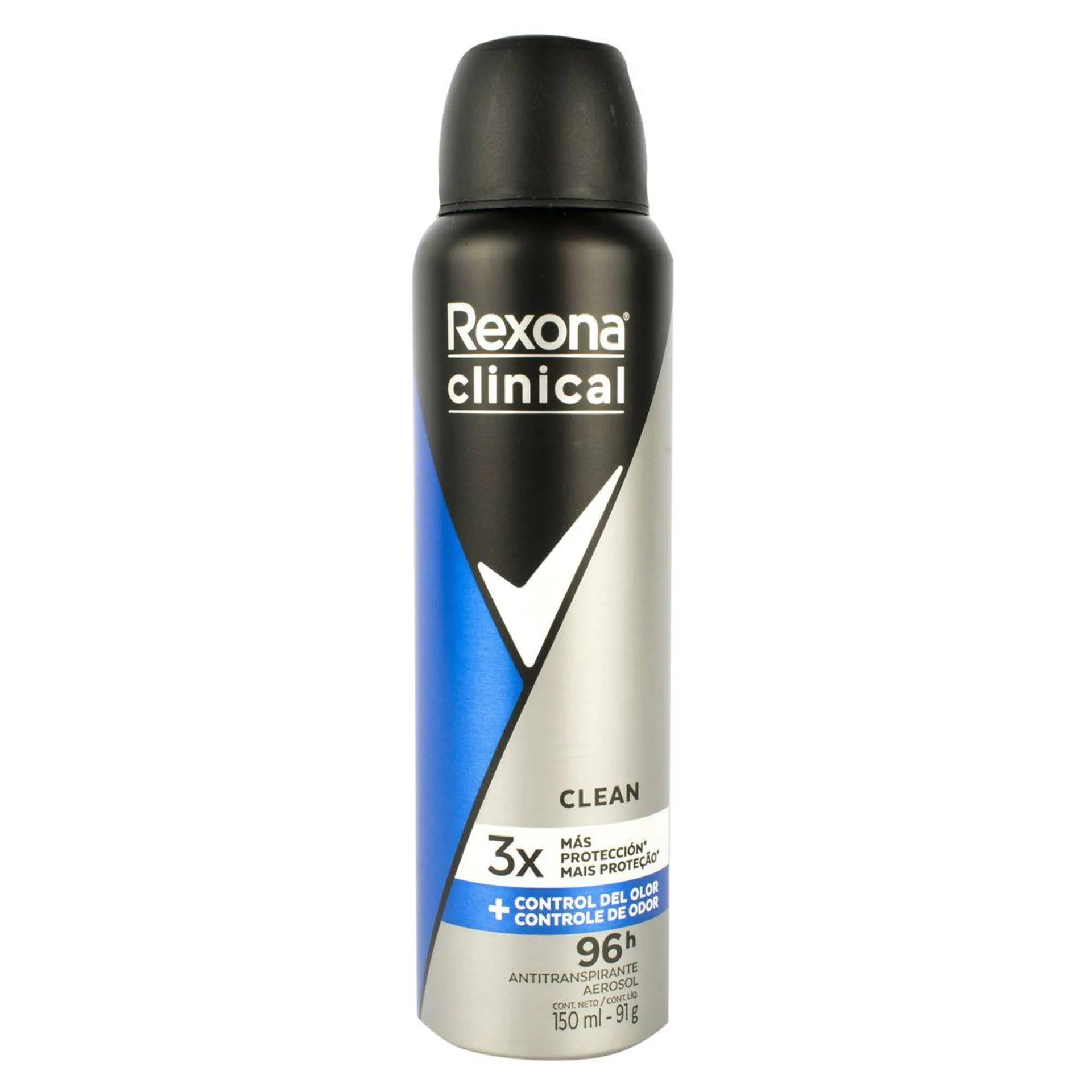 Desodorante Rexona Aero Clin Clean 96H Men 150ML