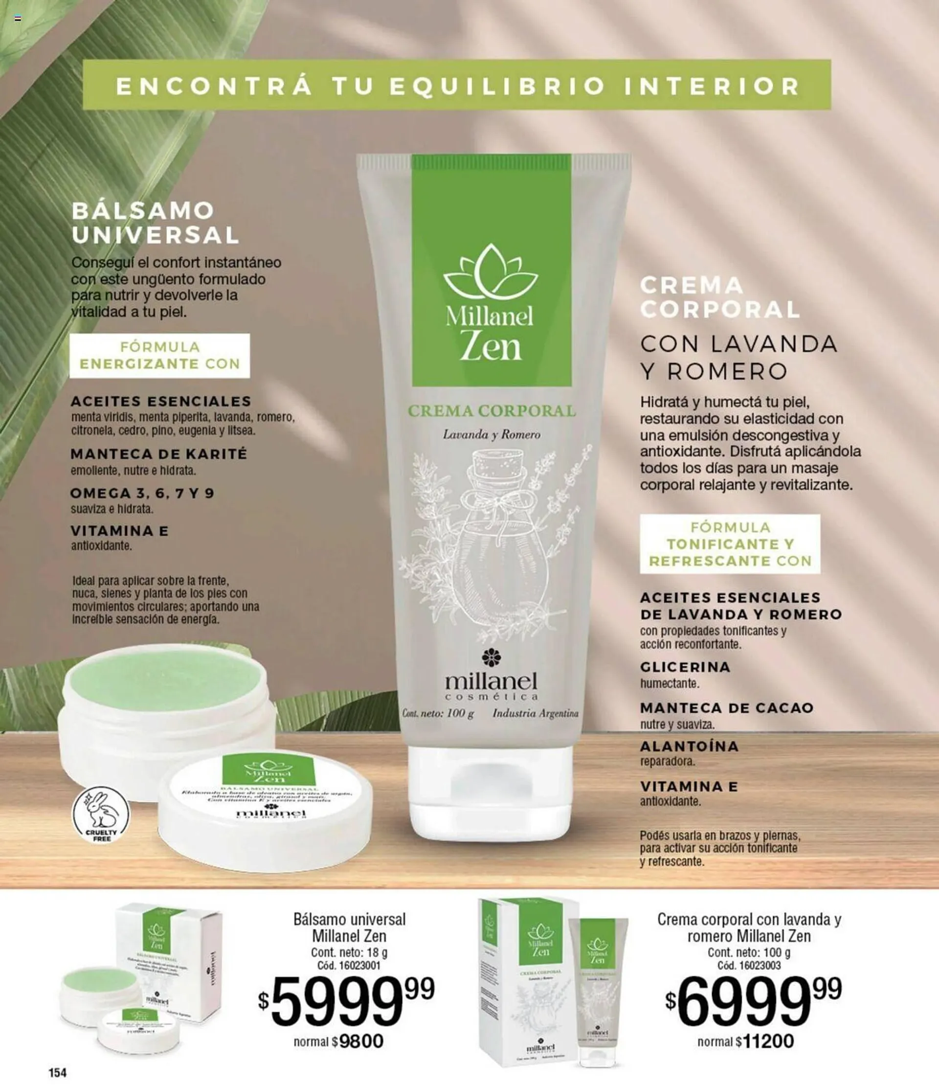 Ofertas de Catálogo Millanel Cosmética 23 de septiembre al 20 de octubre 2024 - Página 154 del catálogo